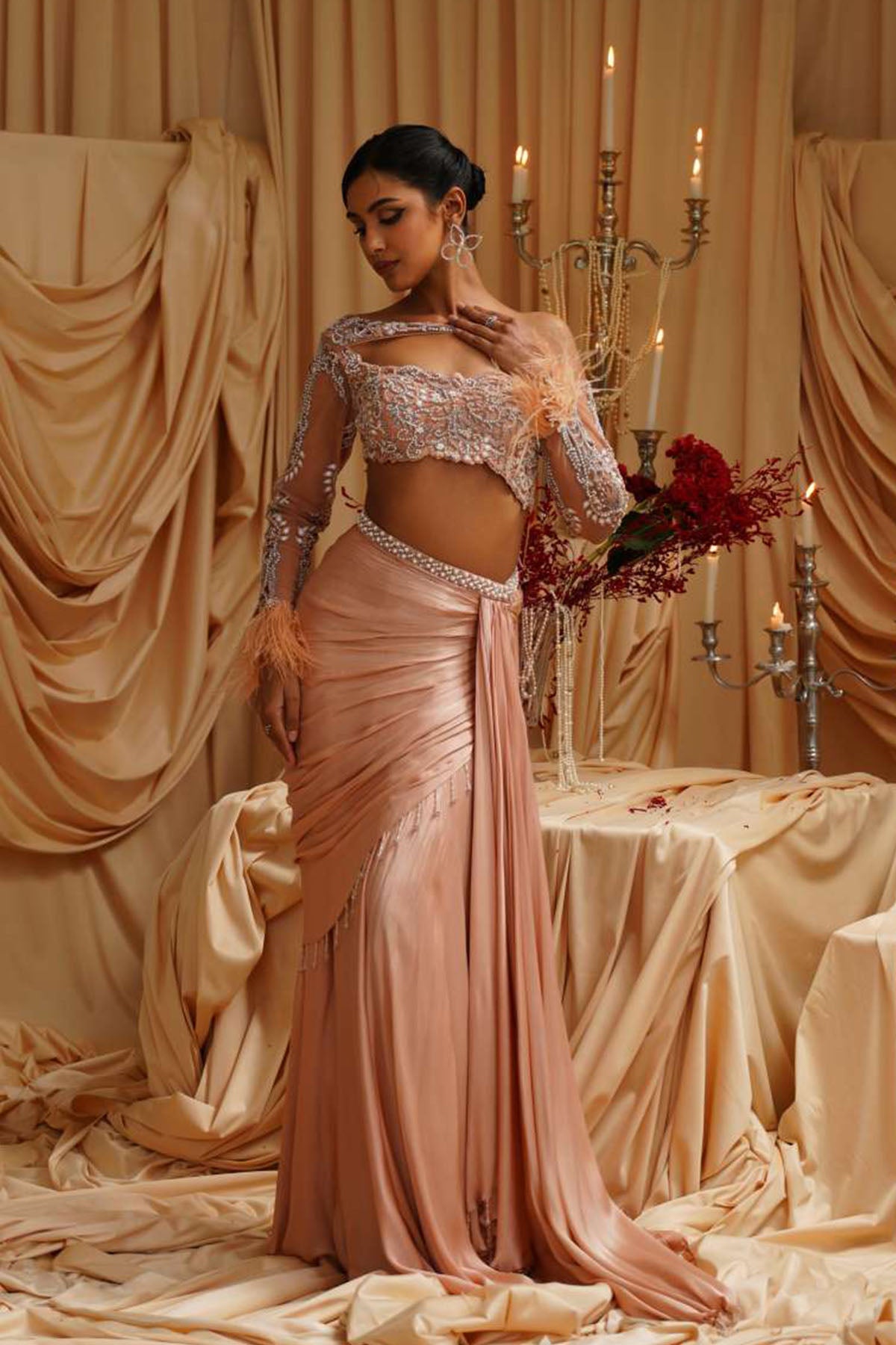 Clara Drape Saree