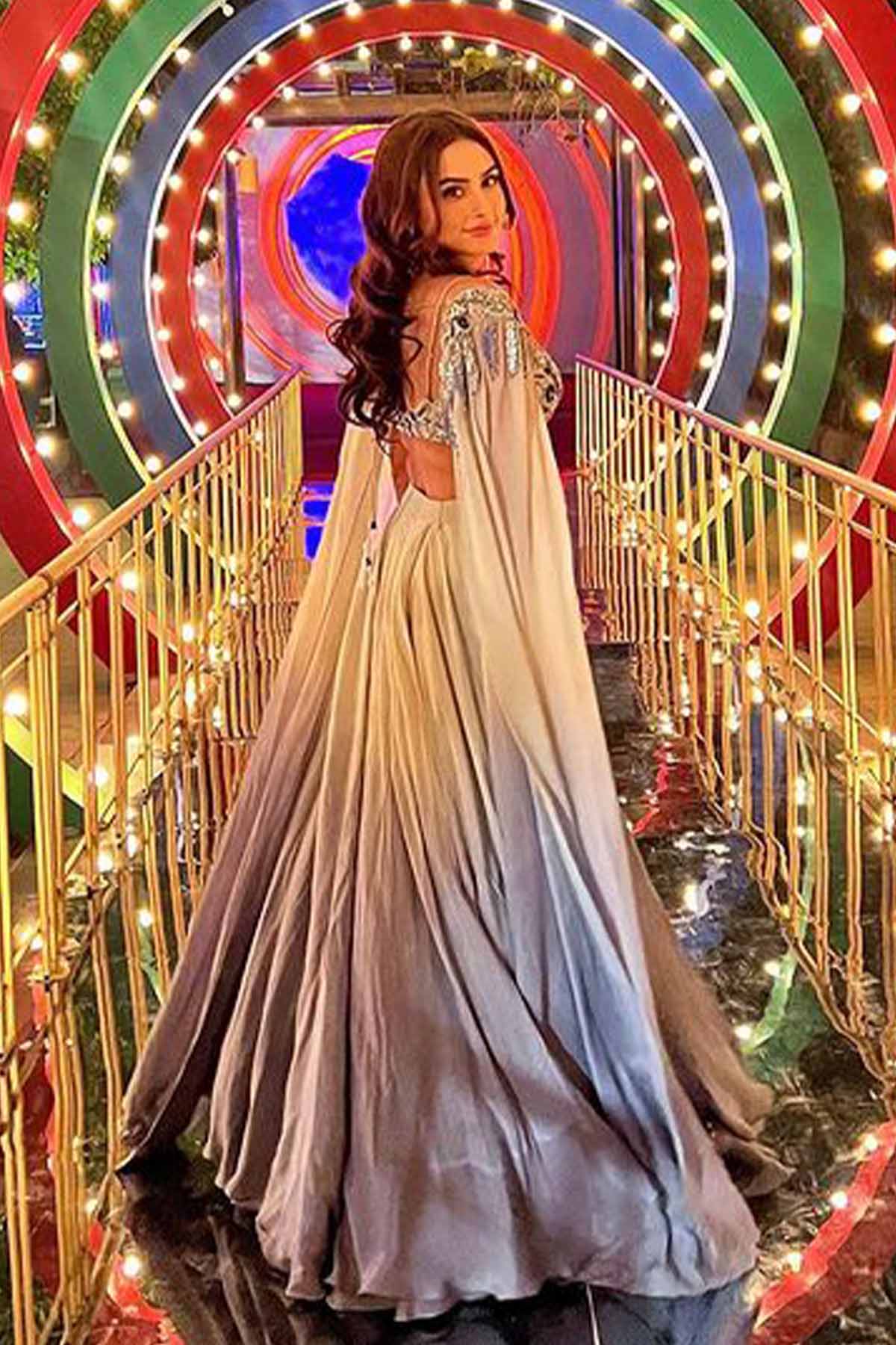 Anna Malhotra In Columbine Set