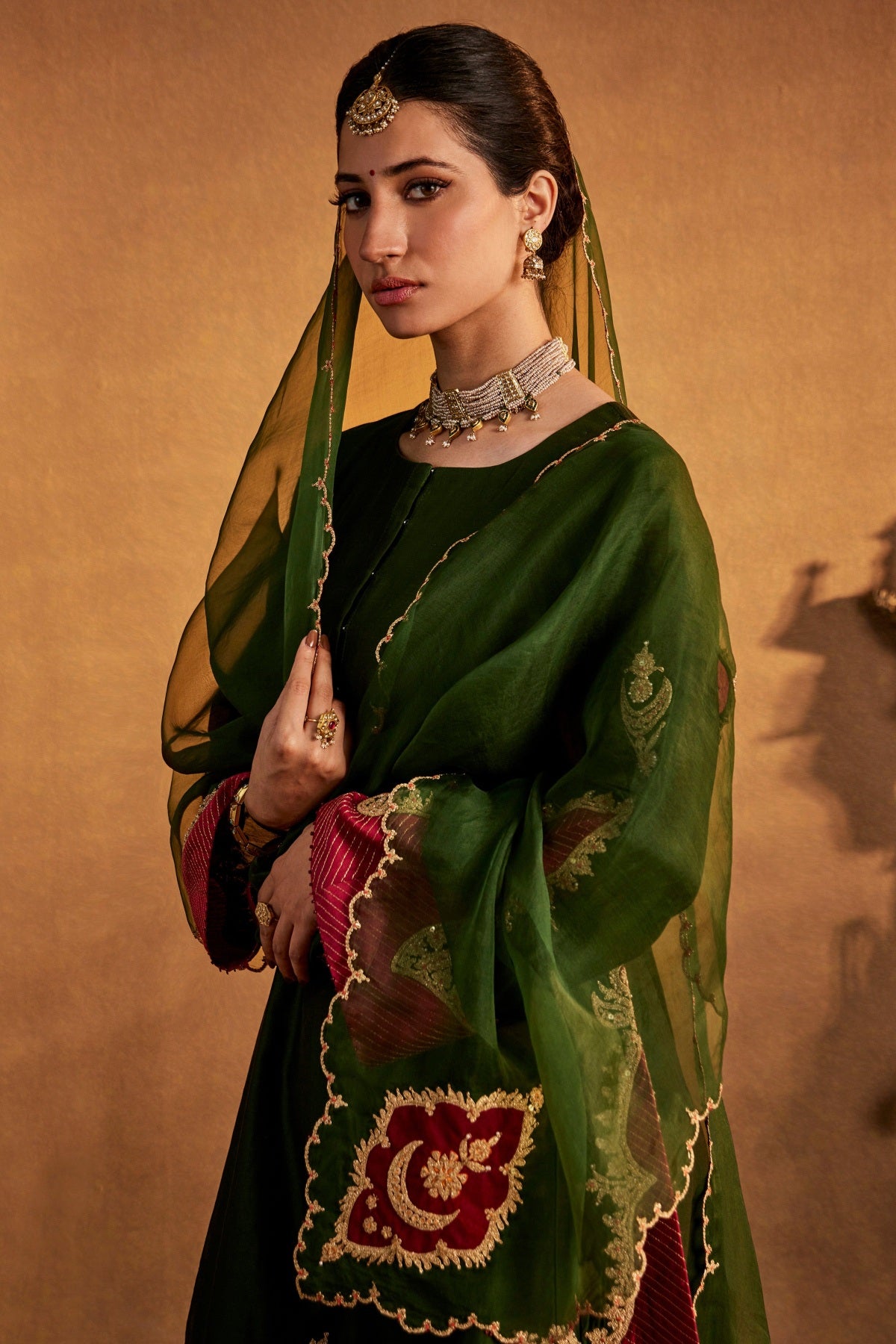 Deep Green Kurta Set