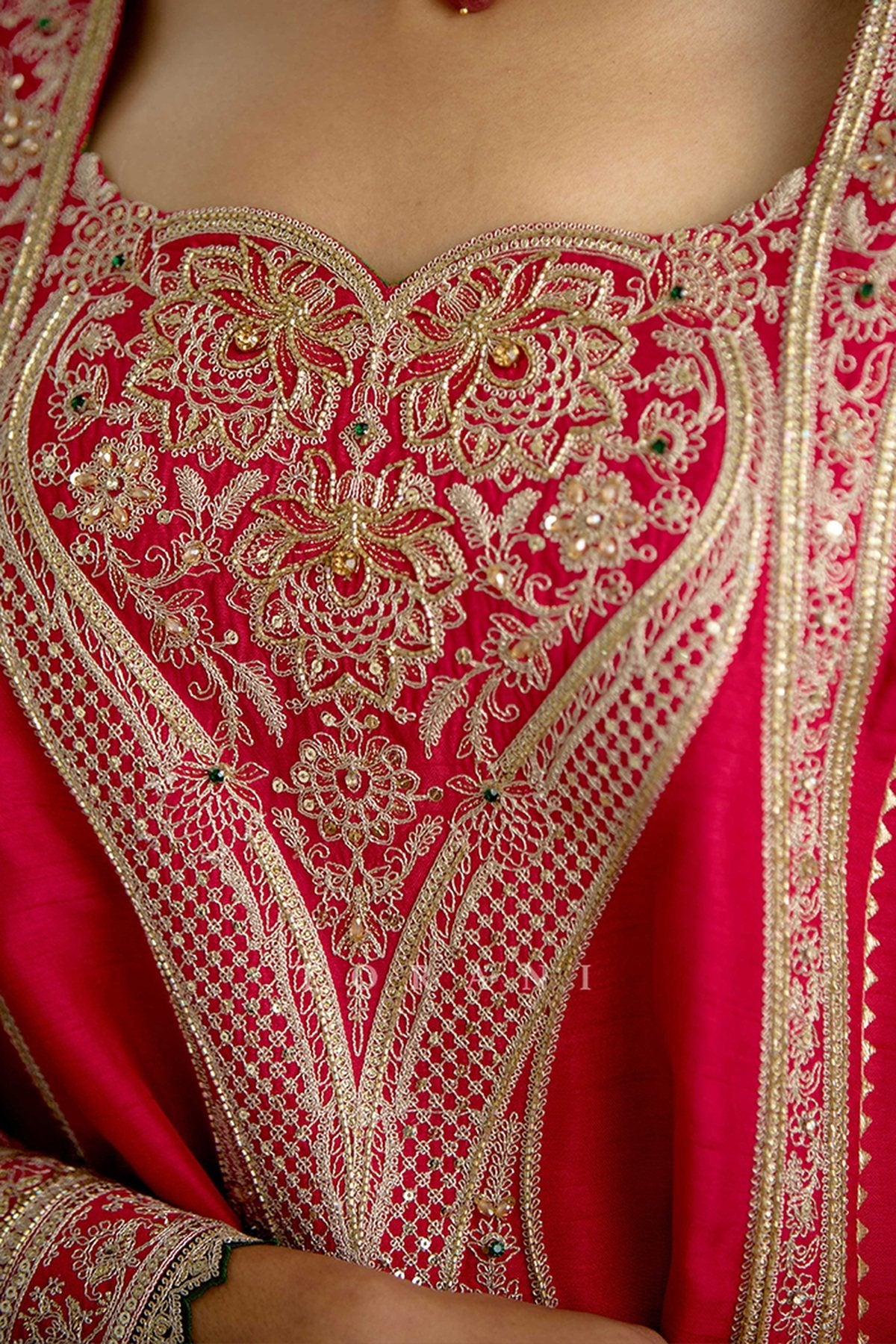 Dilkash Zamrud Sharara Set