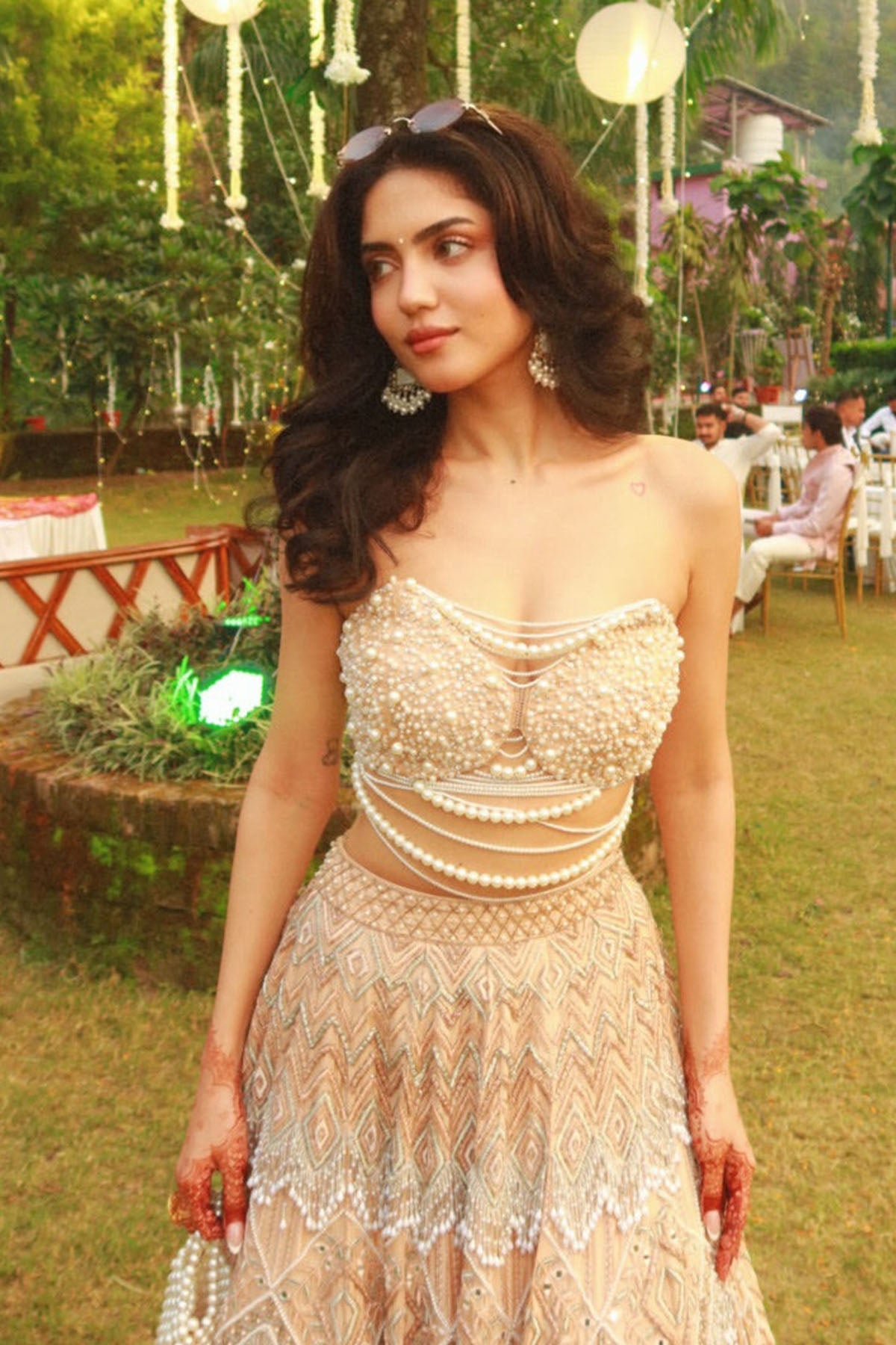 Evelina Pearl lehenga