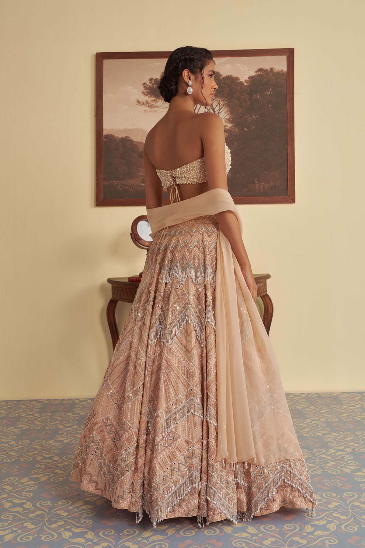 Evelina Pearl lehenga
