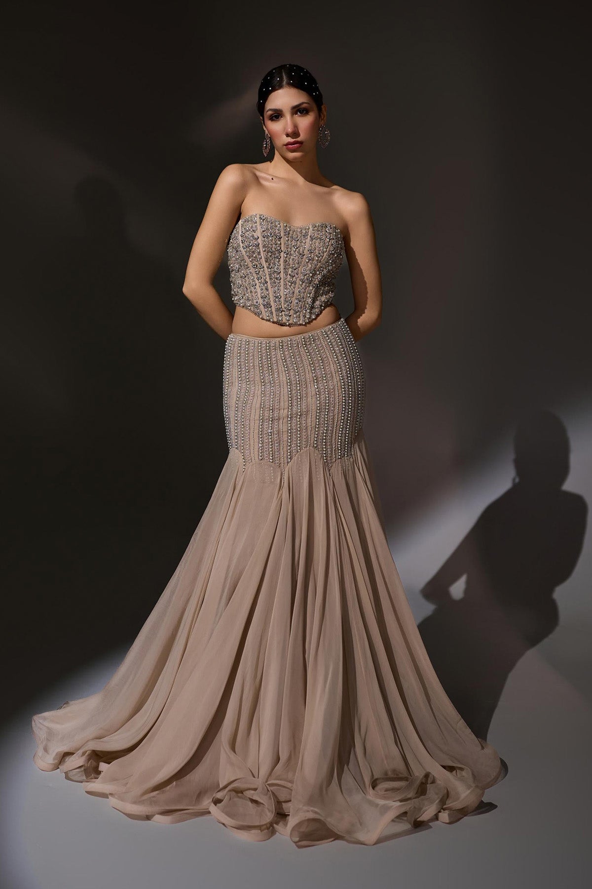 Fiona Corset-lehengas set