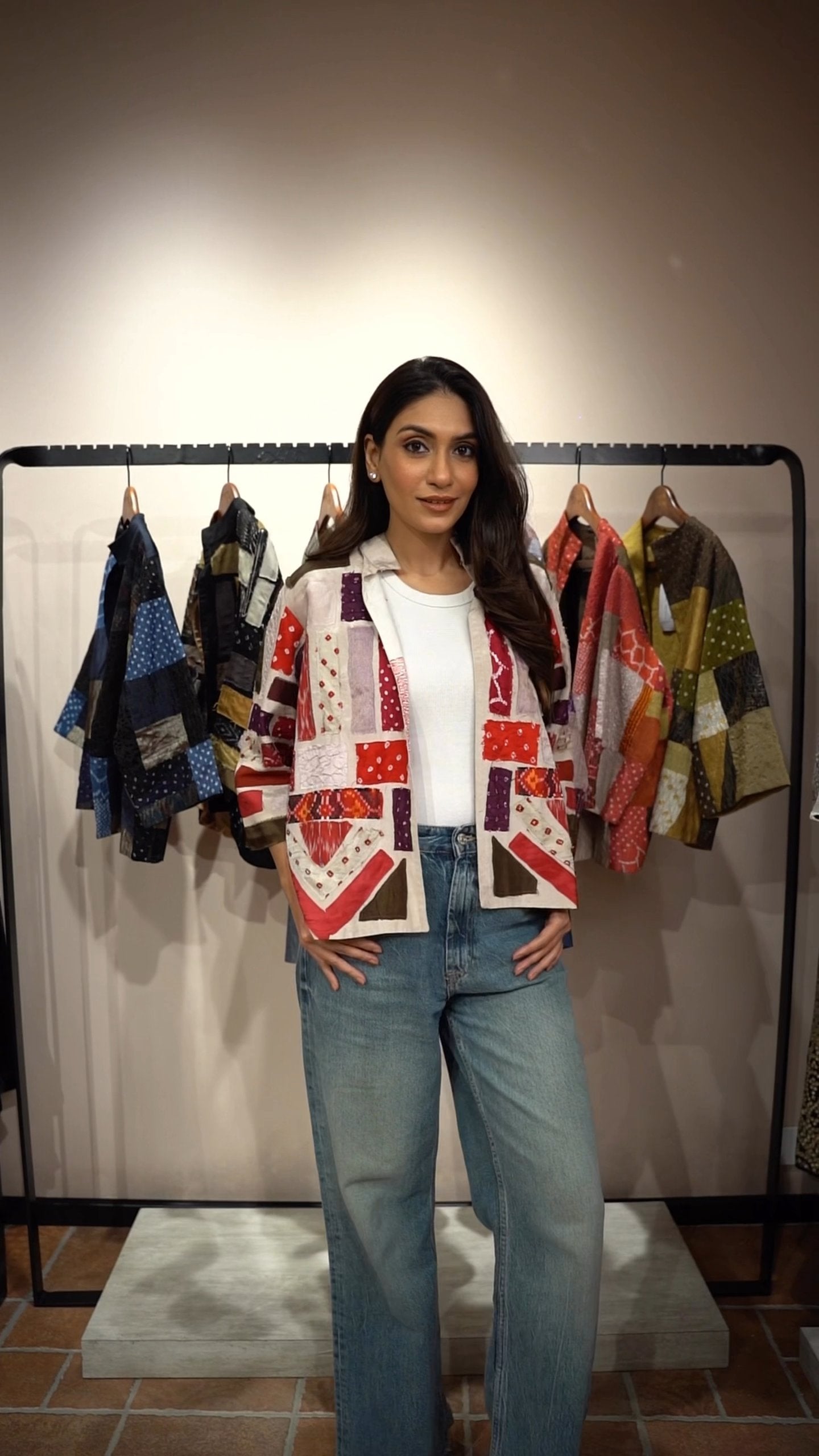 Recycled Crop Jacket