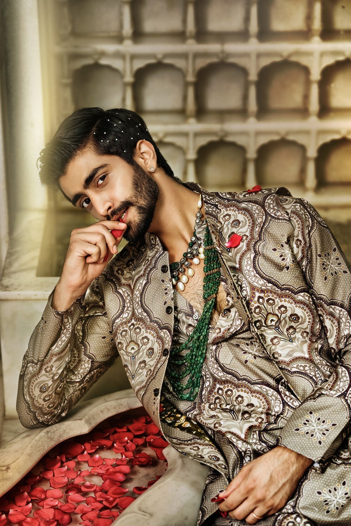 Gamal Kurta and Jacket Set