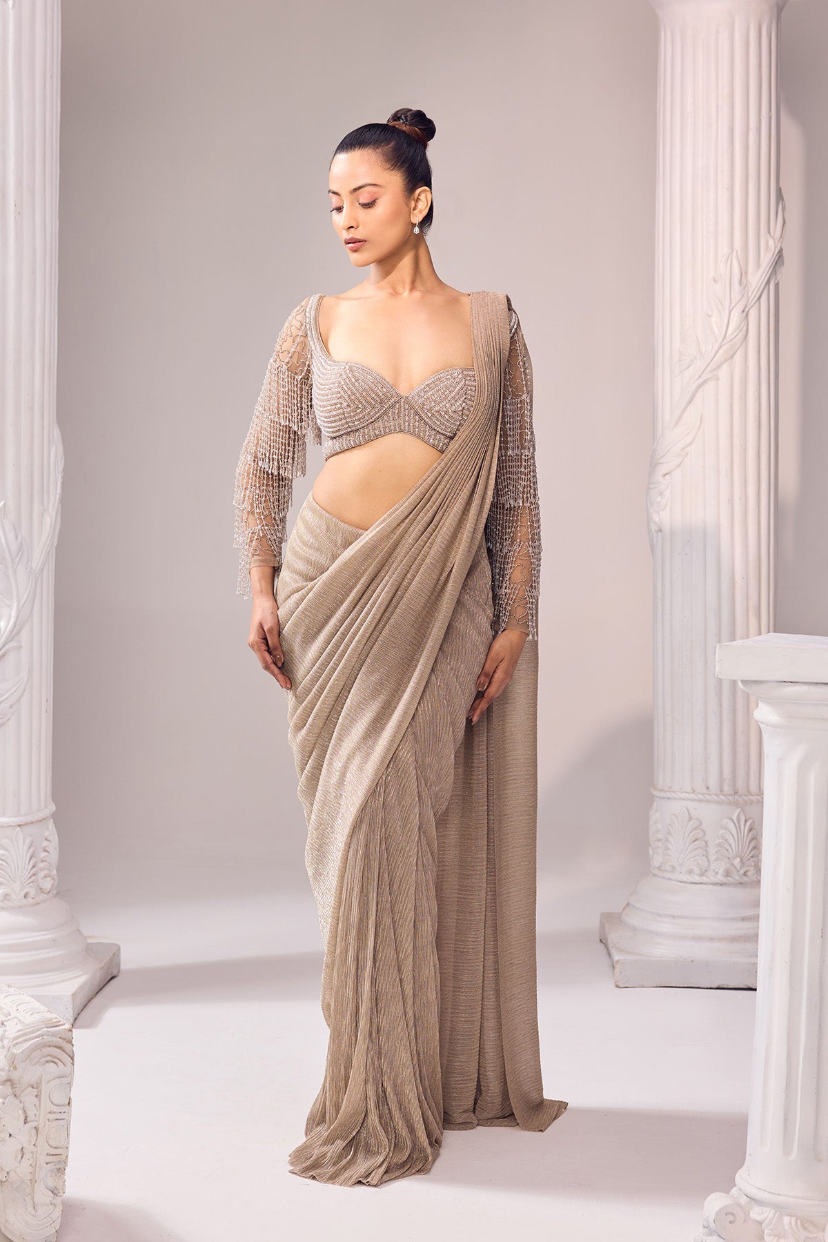 Radhika Bangia in Glits Saree