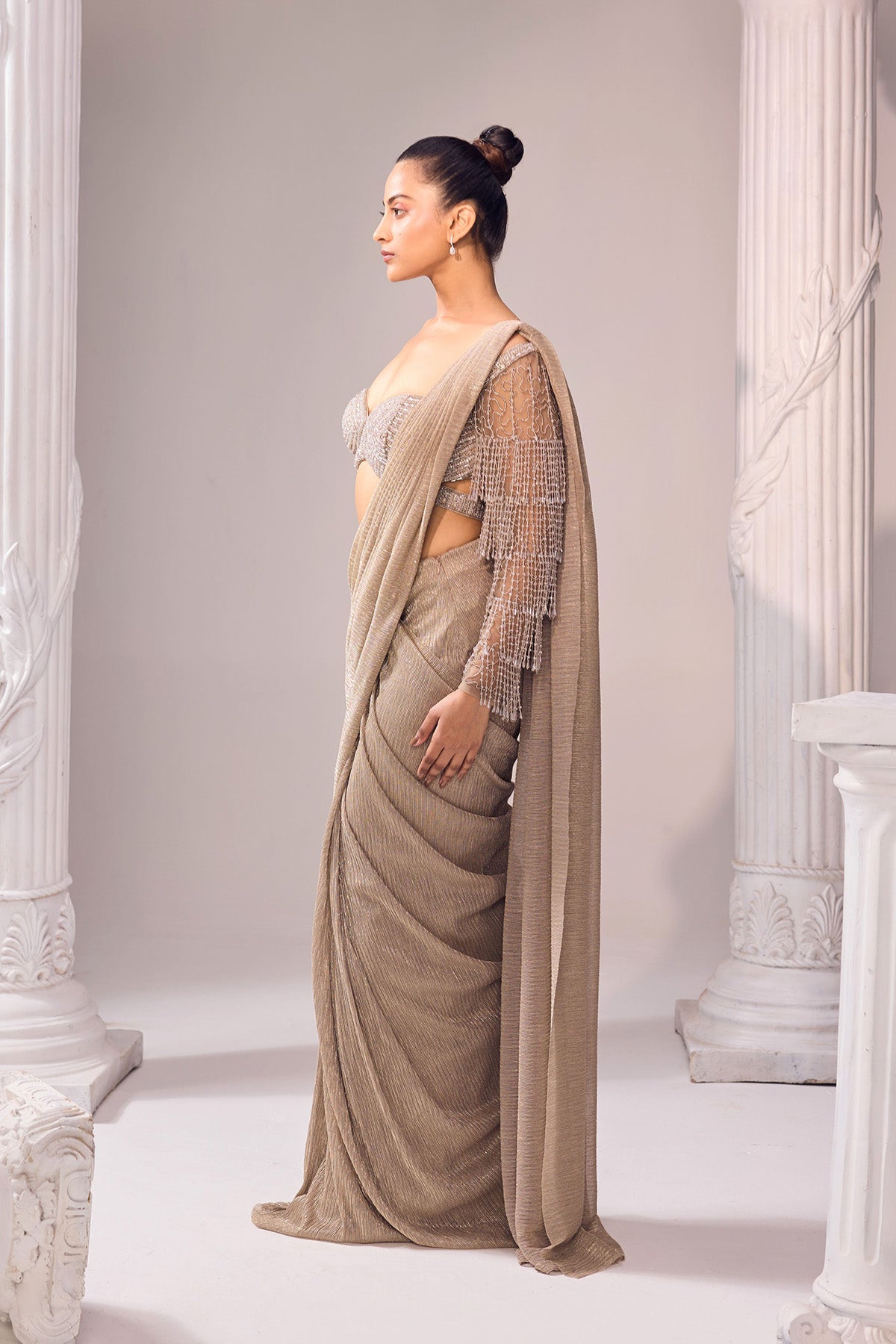 Radhika Bangia in Glits Saree