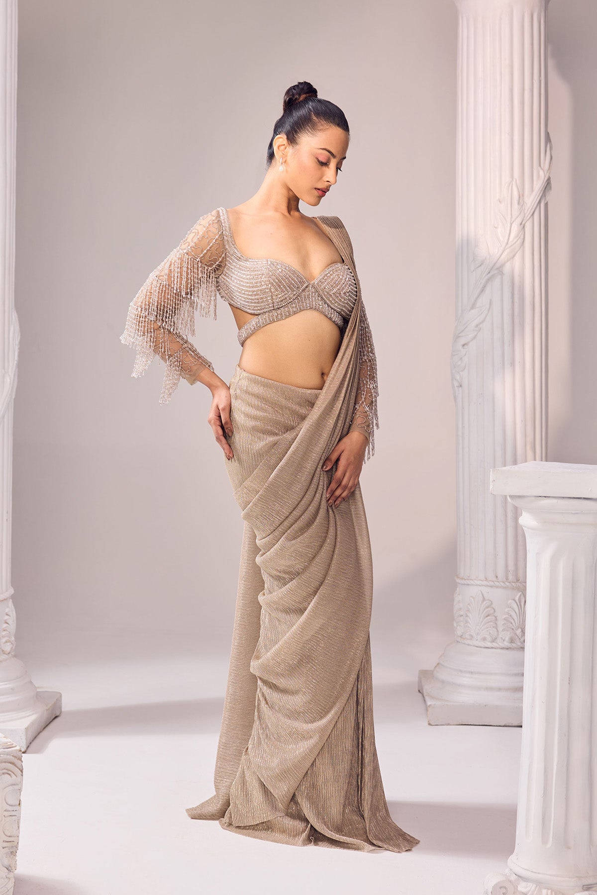 Radhika Bangia in Glits Saree