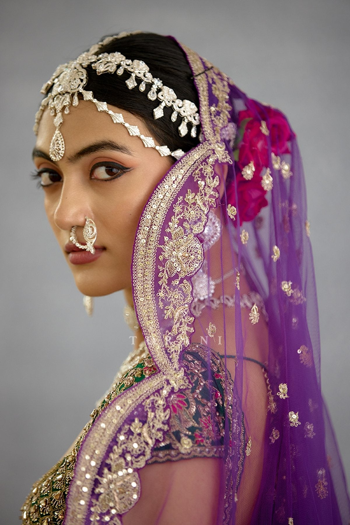 Gul-Rang Malika Lehenga Set