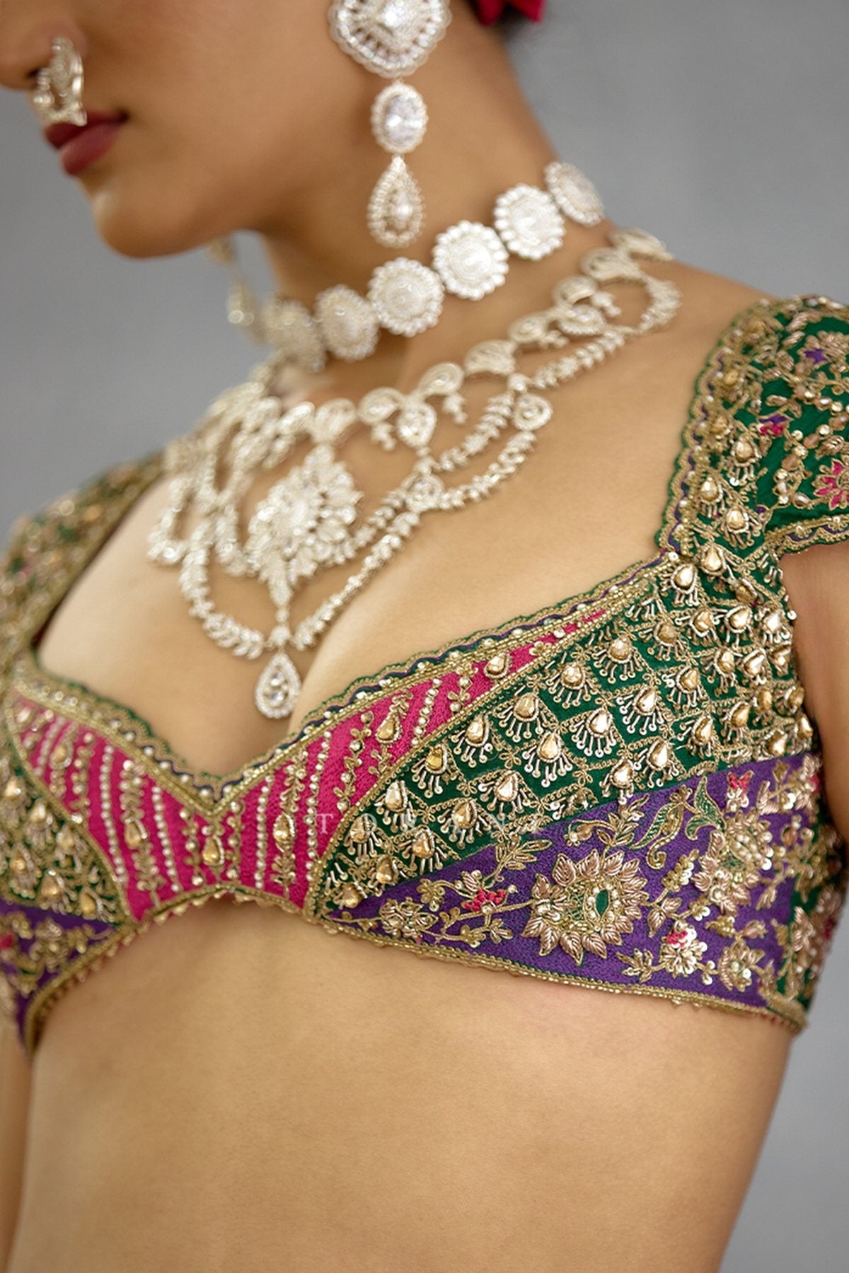 Gul-Rang Malika Lehenga Set