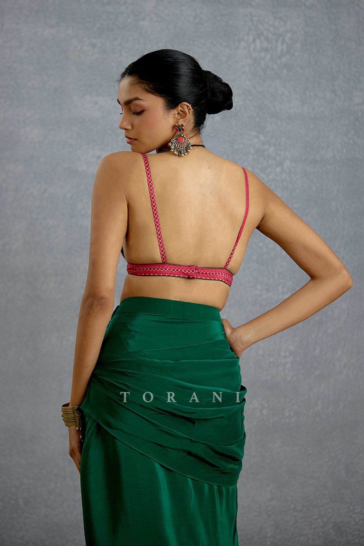 Harit Rasa Patola Jacket Set