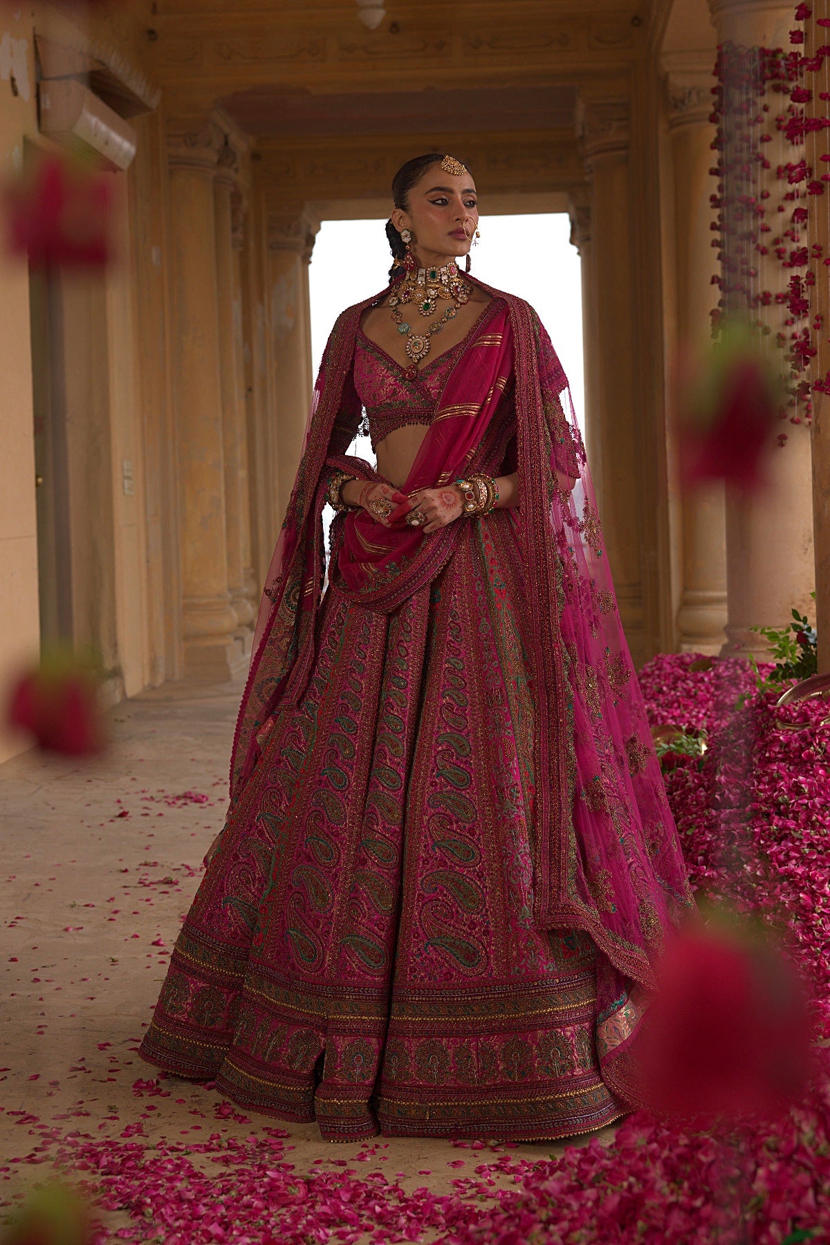 PINK LEHENGA SET