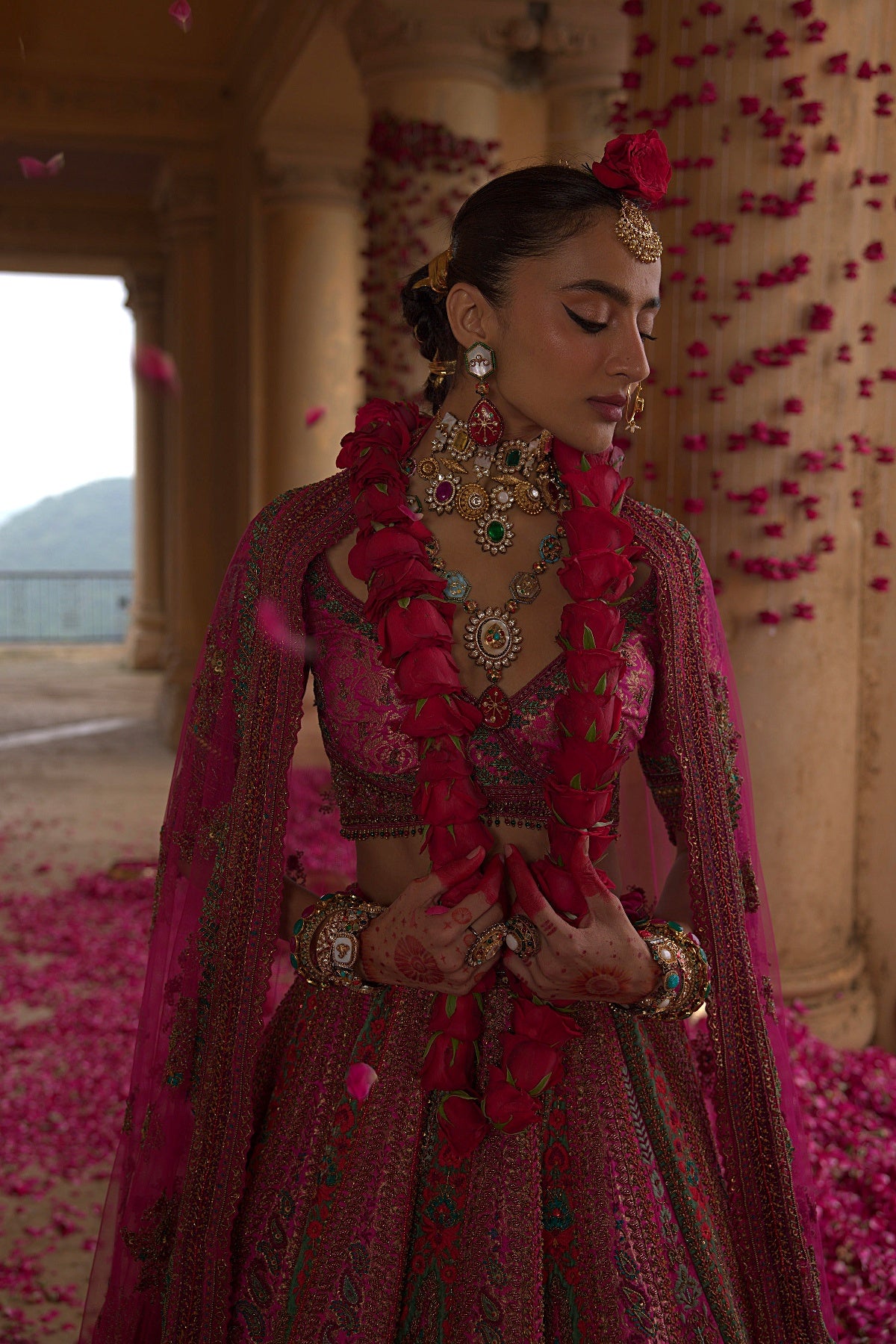PINK LEHENGA SET