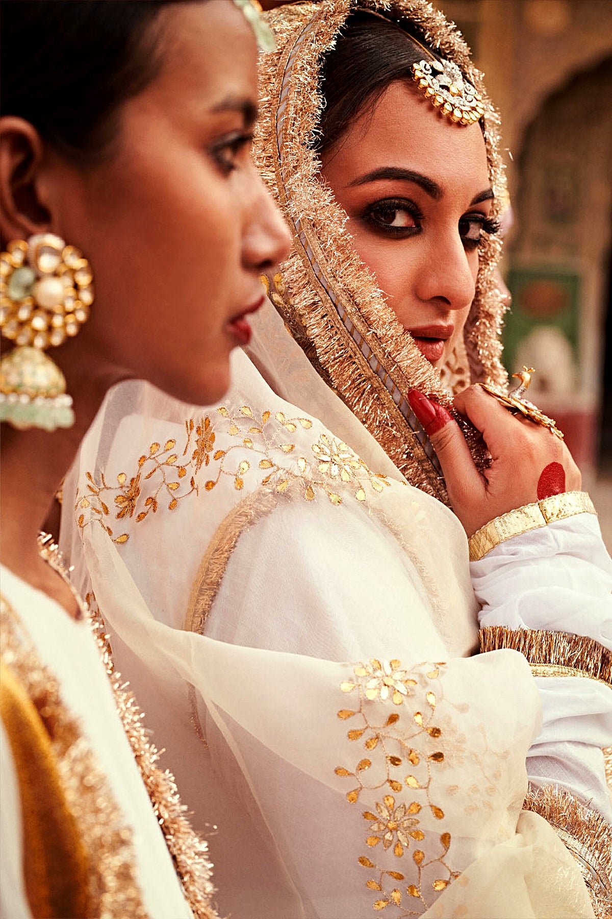 Sonakshi Sinha in Mehram Angrakha Set