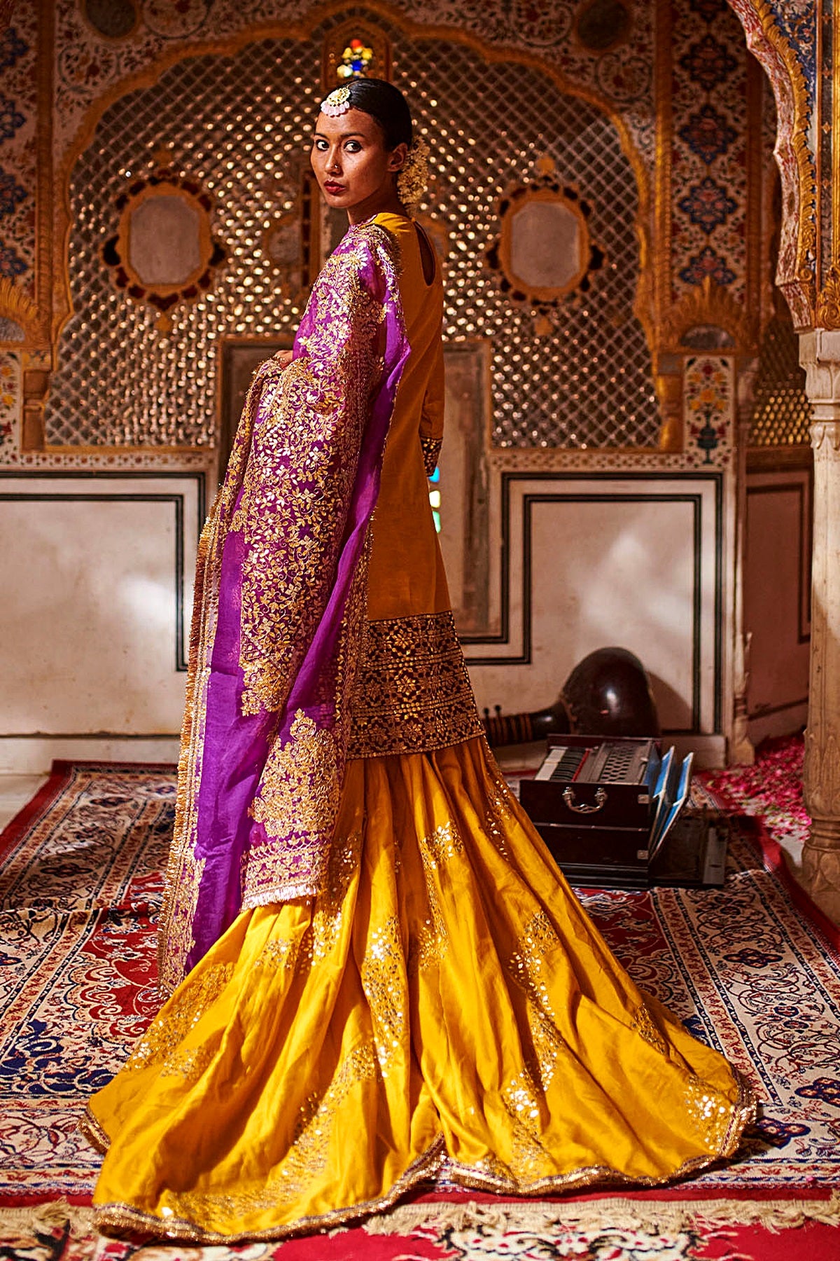 Taaber Sharara Set