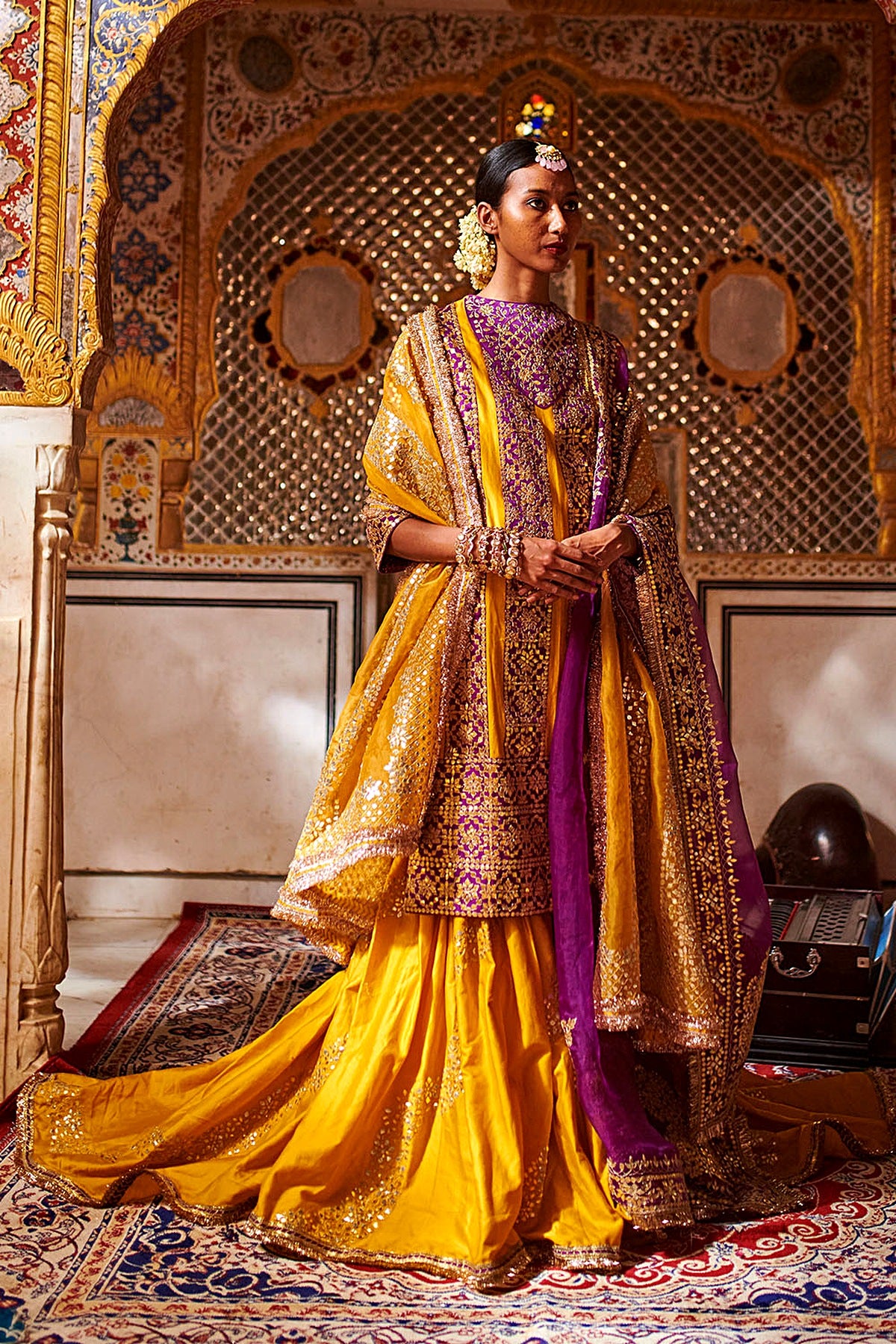 Taaber Sharara Set