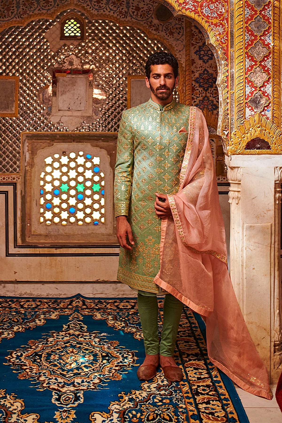 Suraj Mukhi Sherwani Set