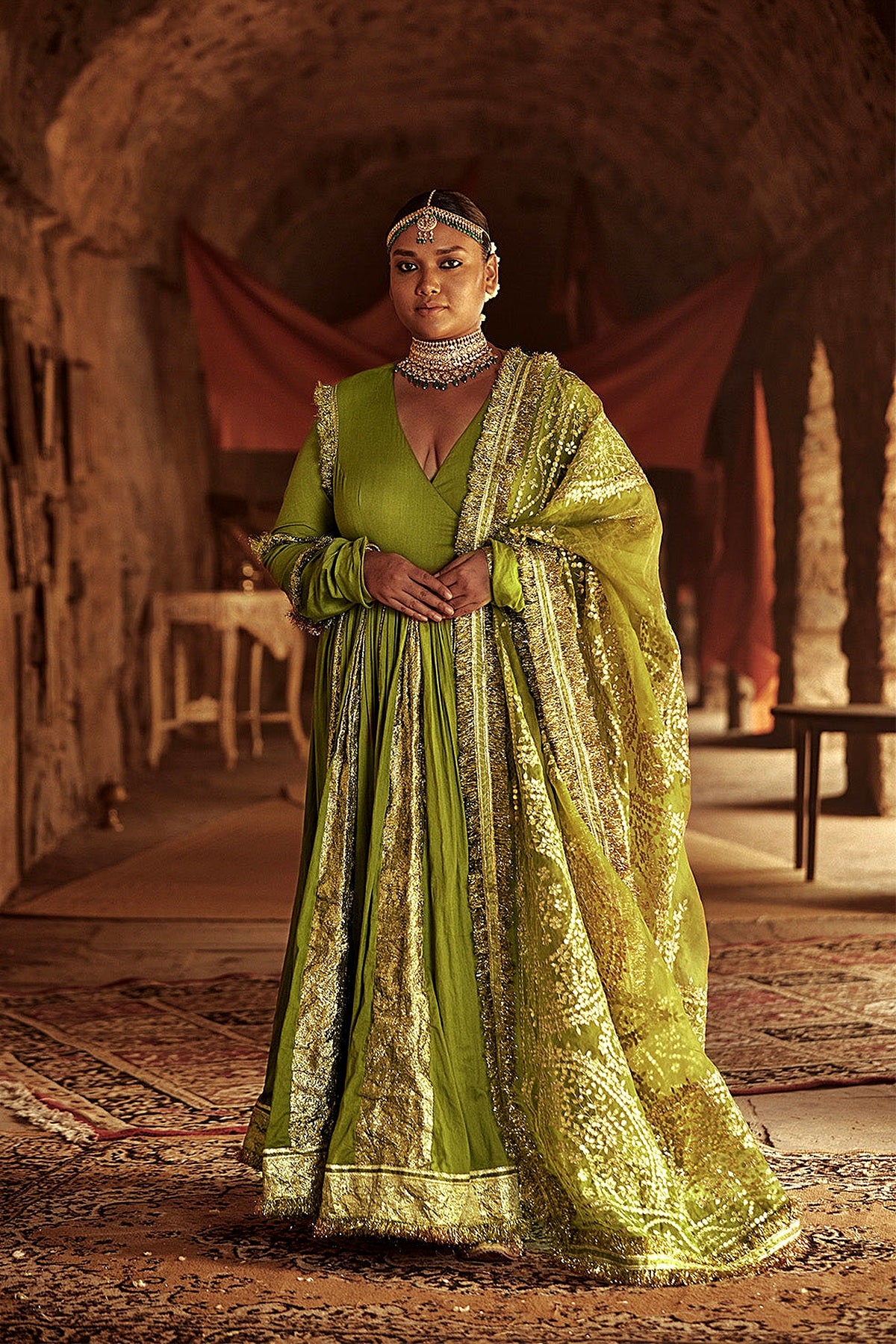 Taheera Angrakha Set