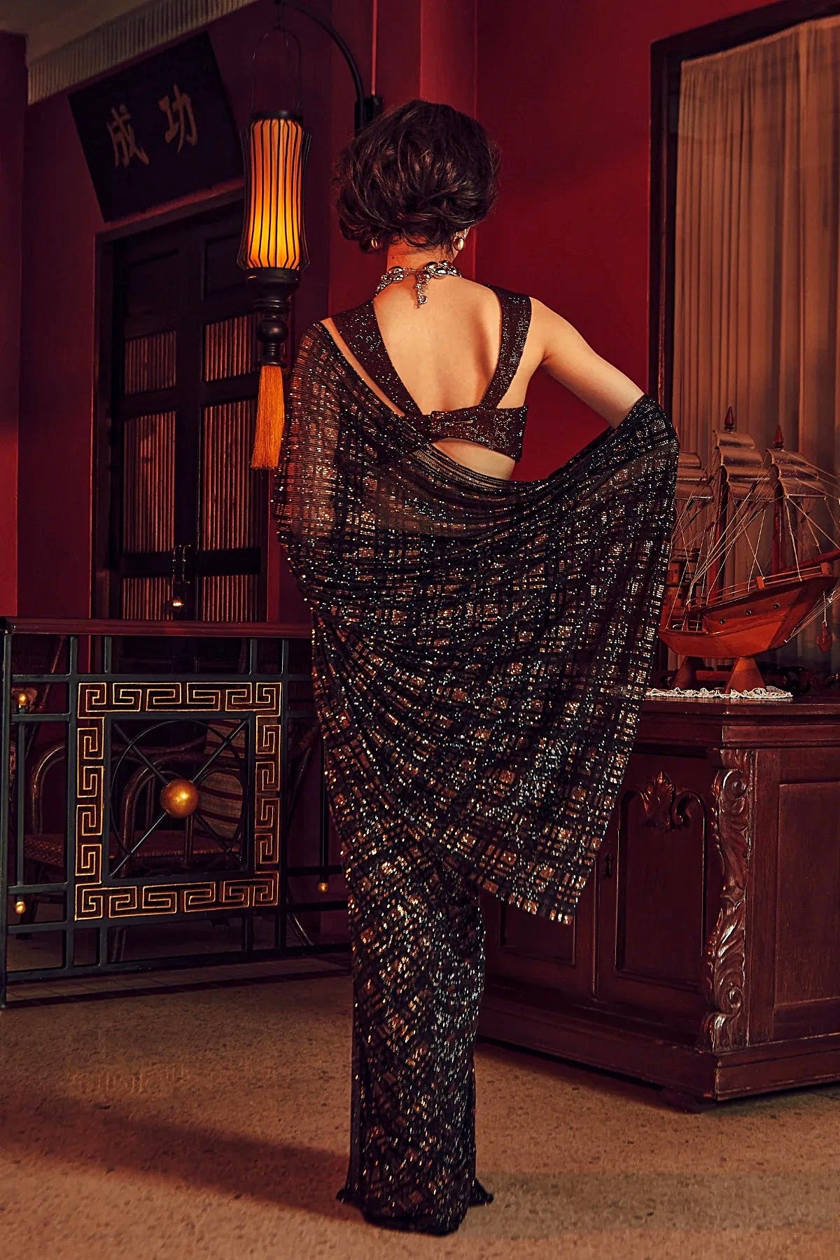 Minji Saree Set