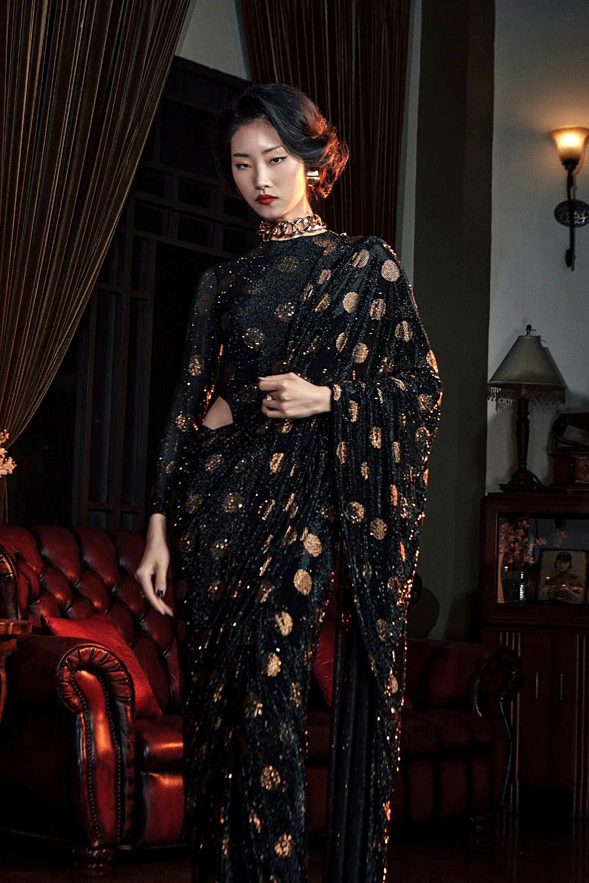 Dottie Saree Set