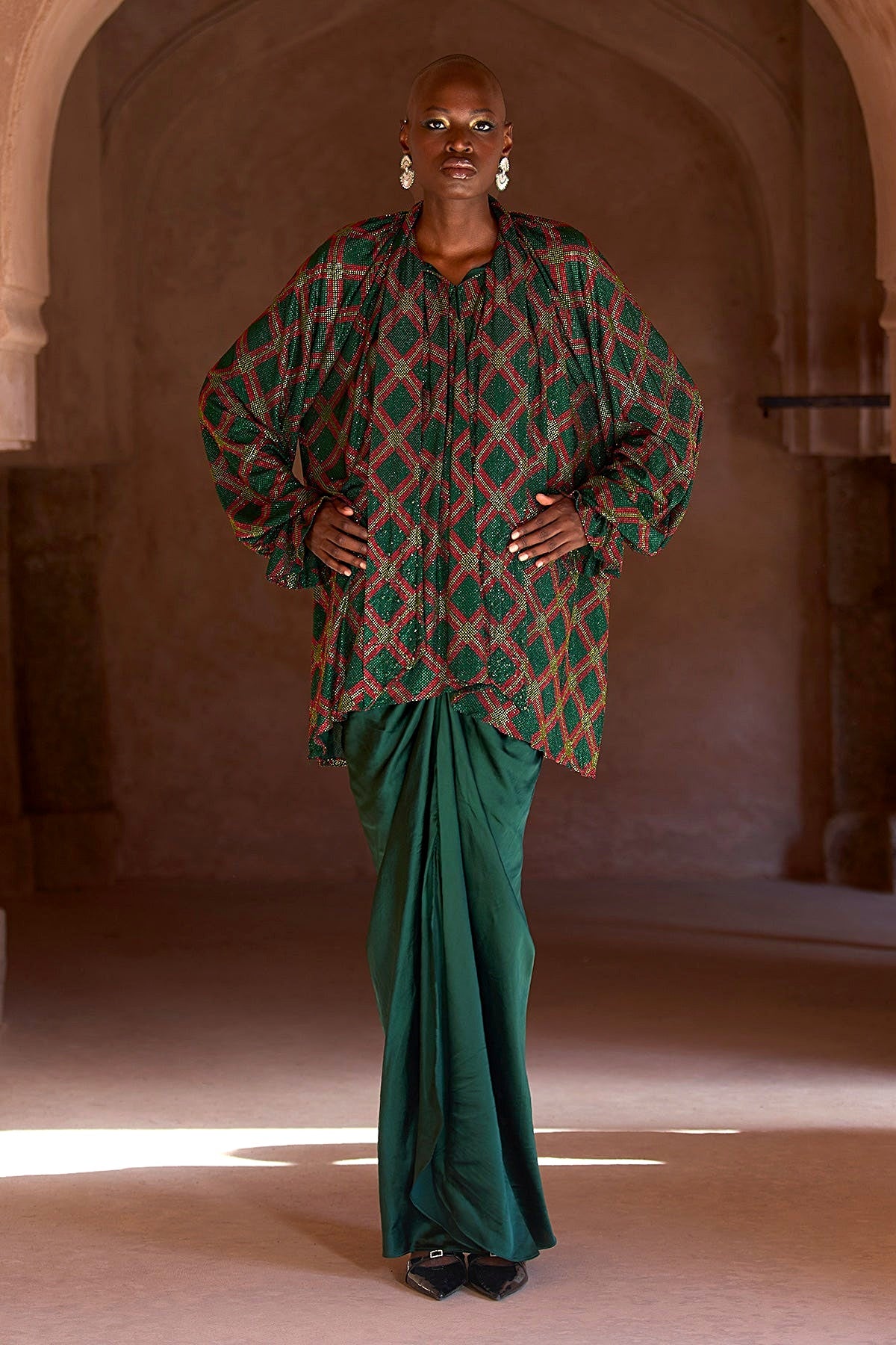 Raneem Tunic and Skirt Set