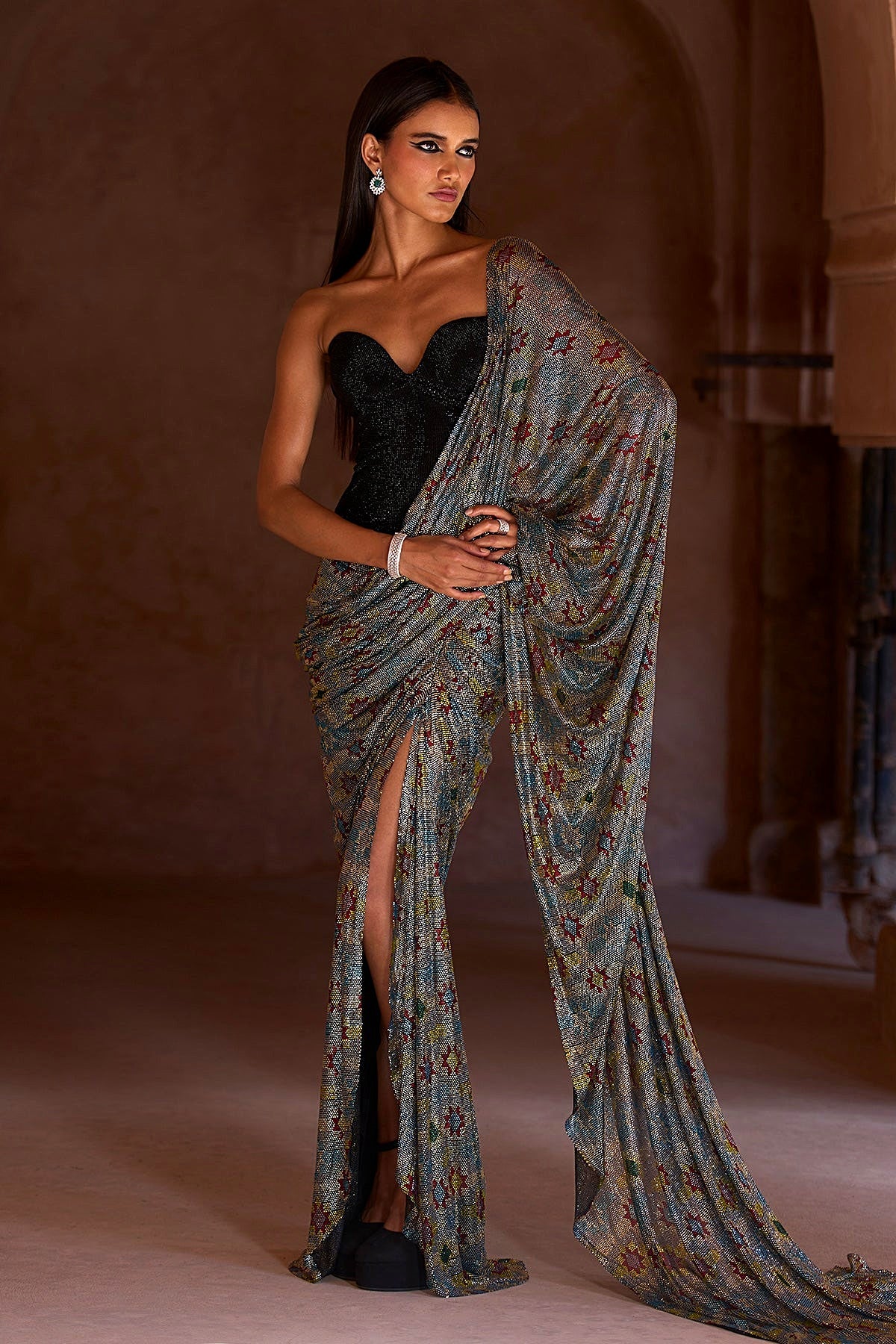 Sana Corset Saree Set