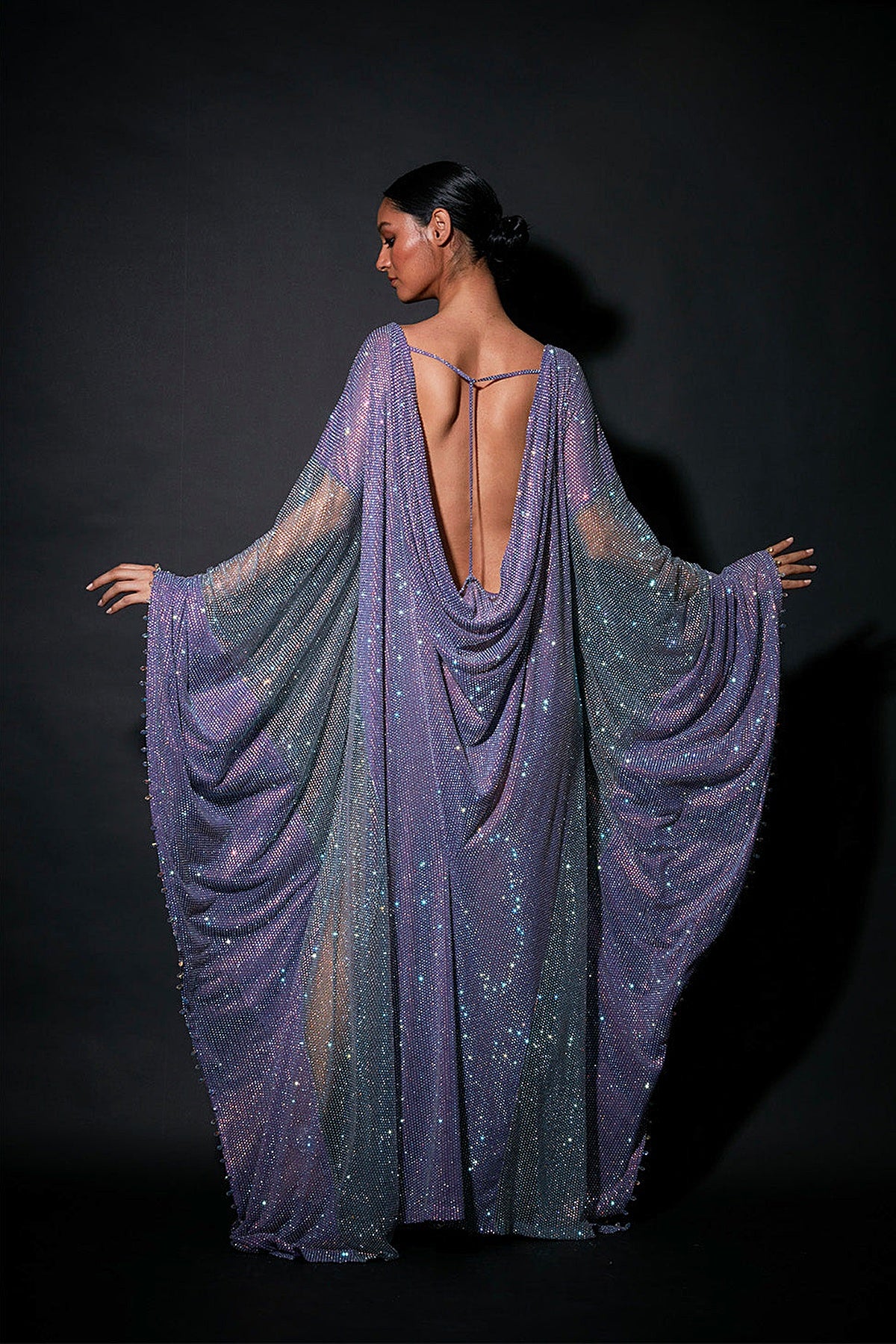 Florida Purplewing Kaftan