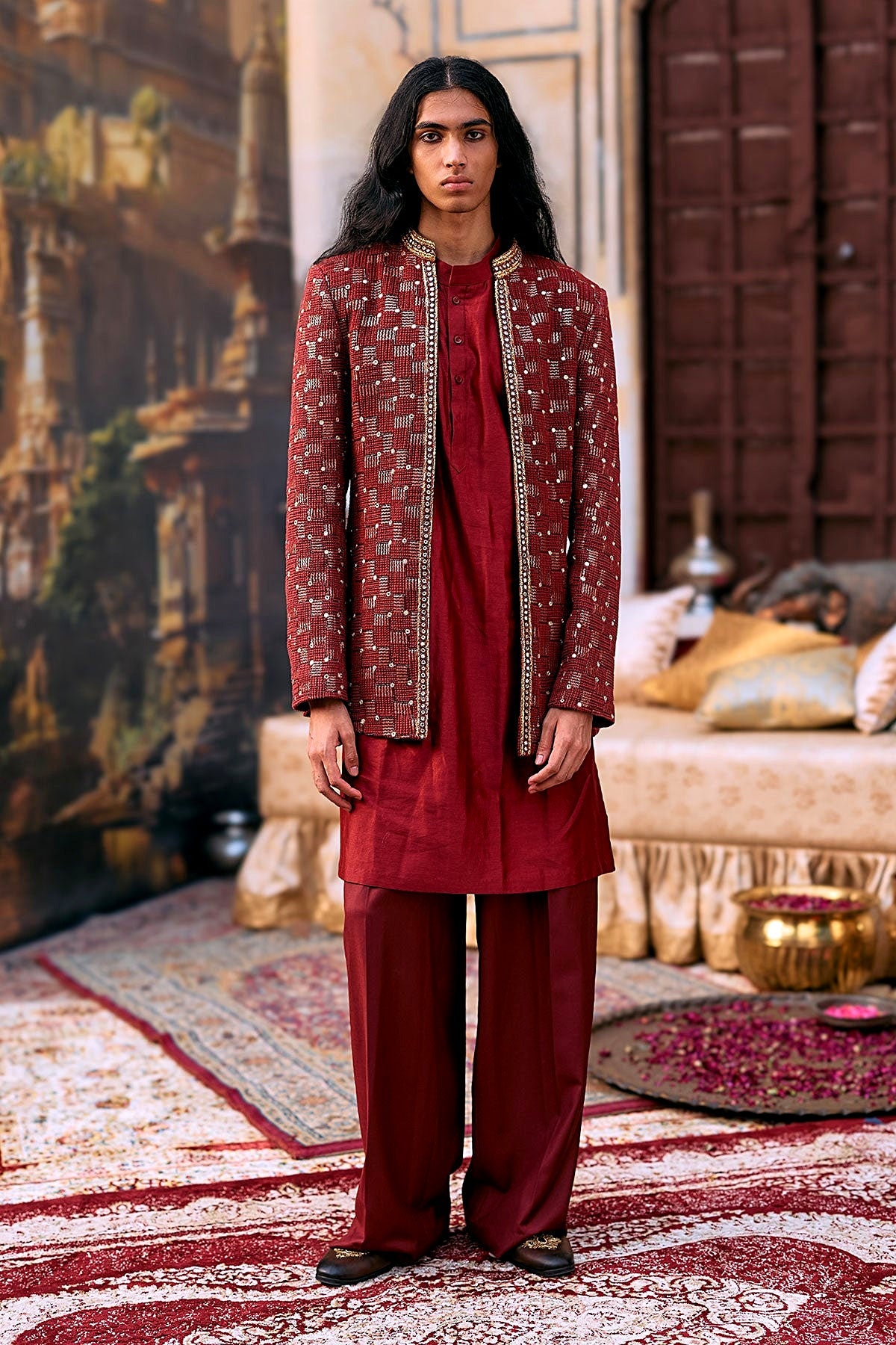 Rajang Sherwani Set