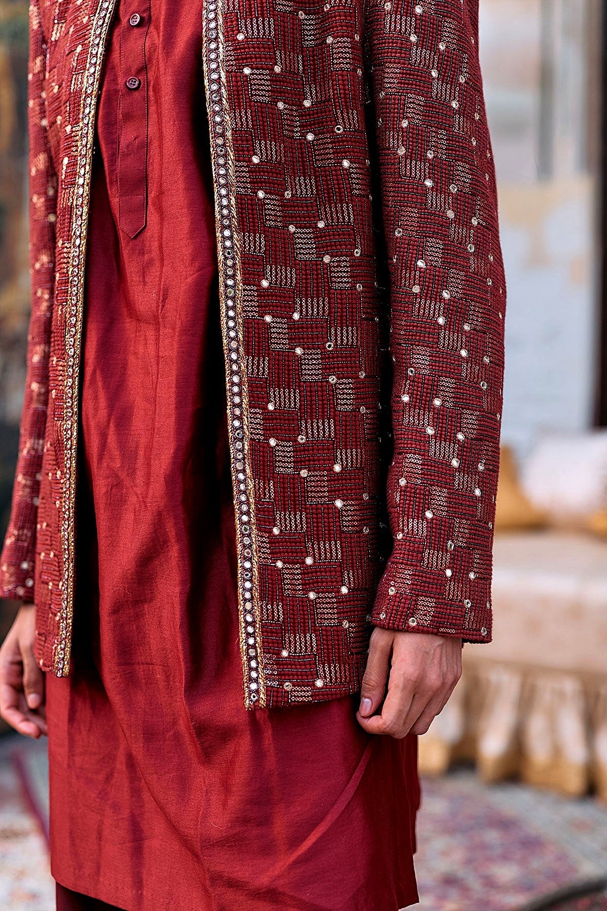 Rajang Sherwani Set