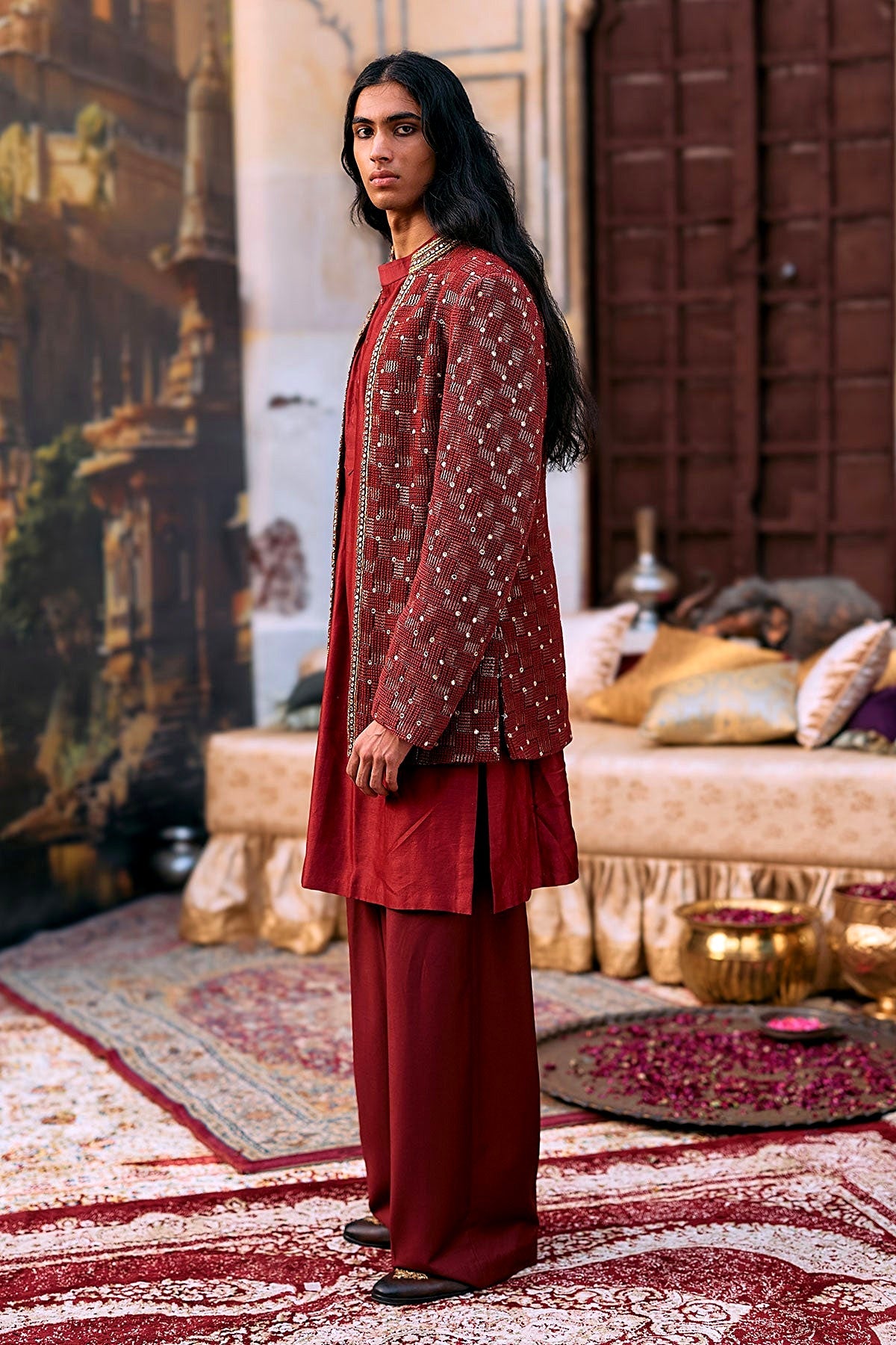 Rajang Sherwani Set