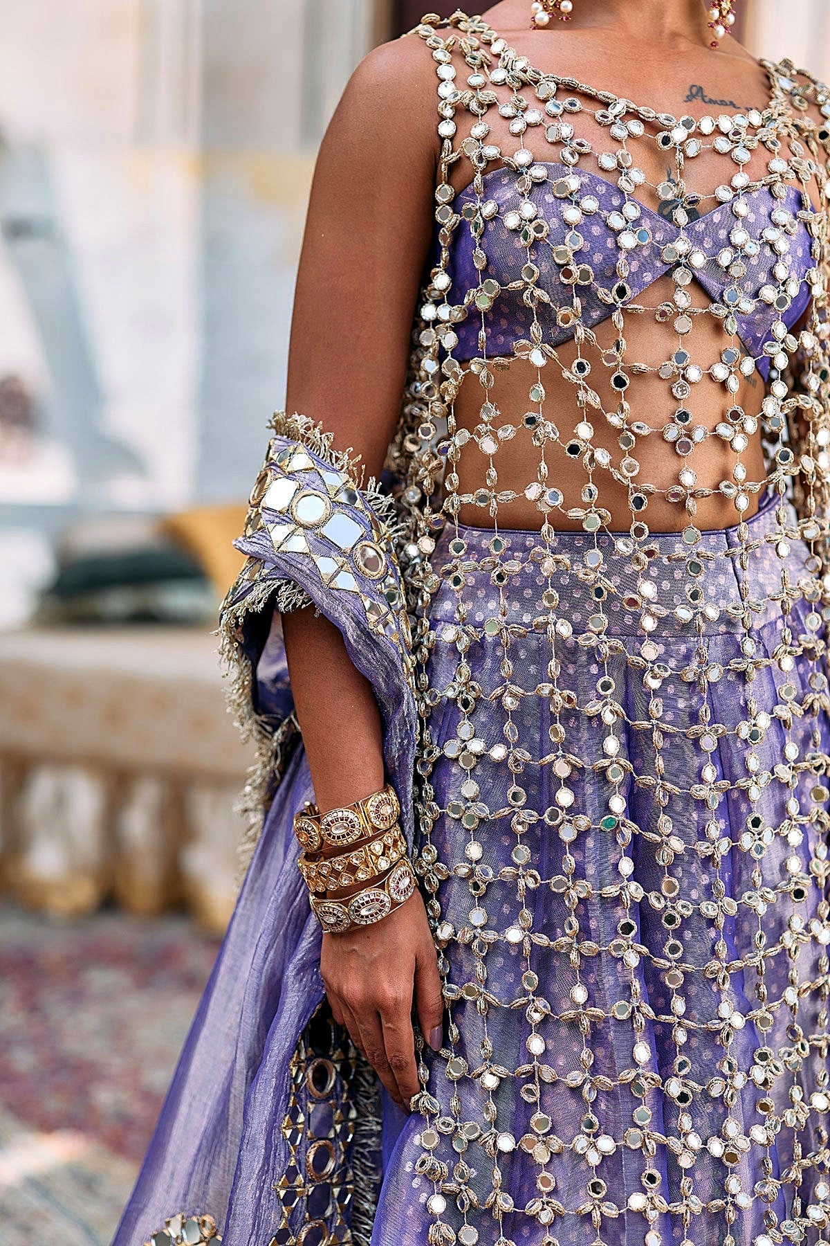 Prabha Lehenga Set with Dupatta