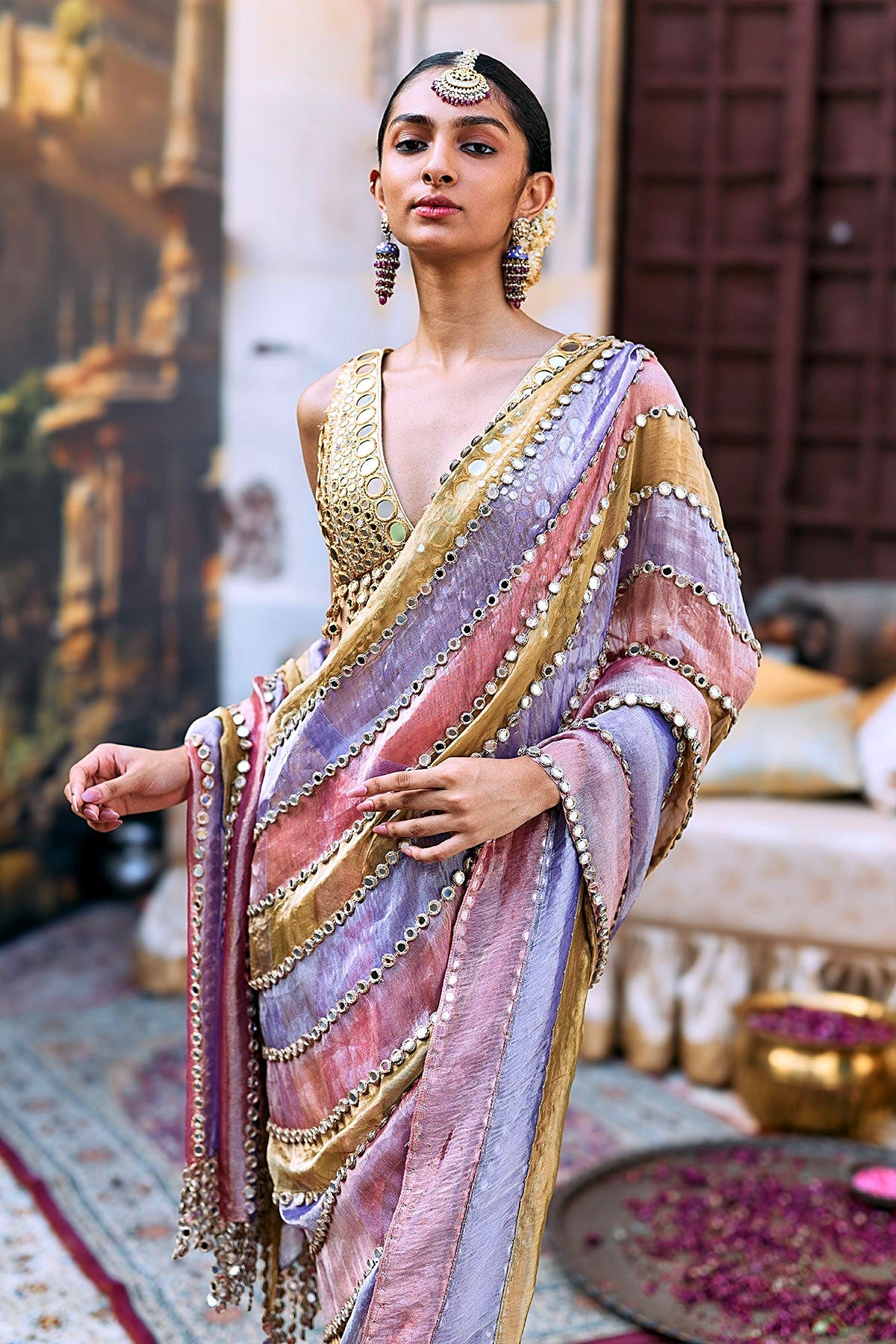 Rangmala Saree Set