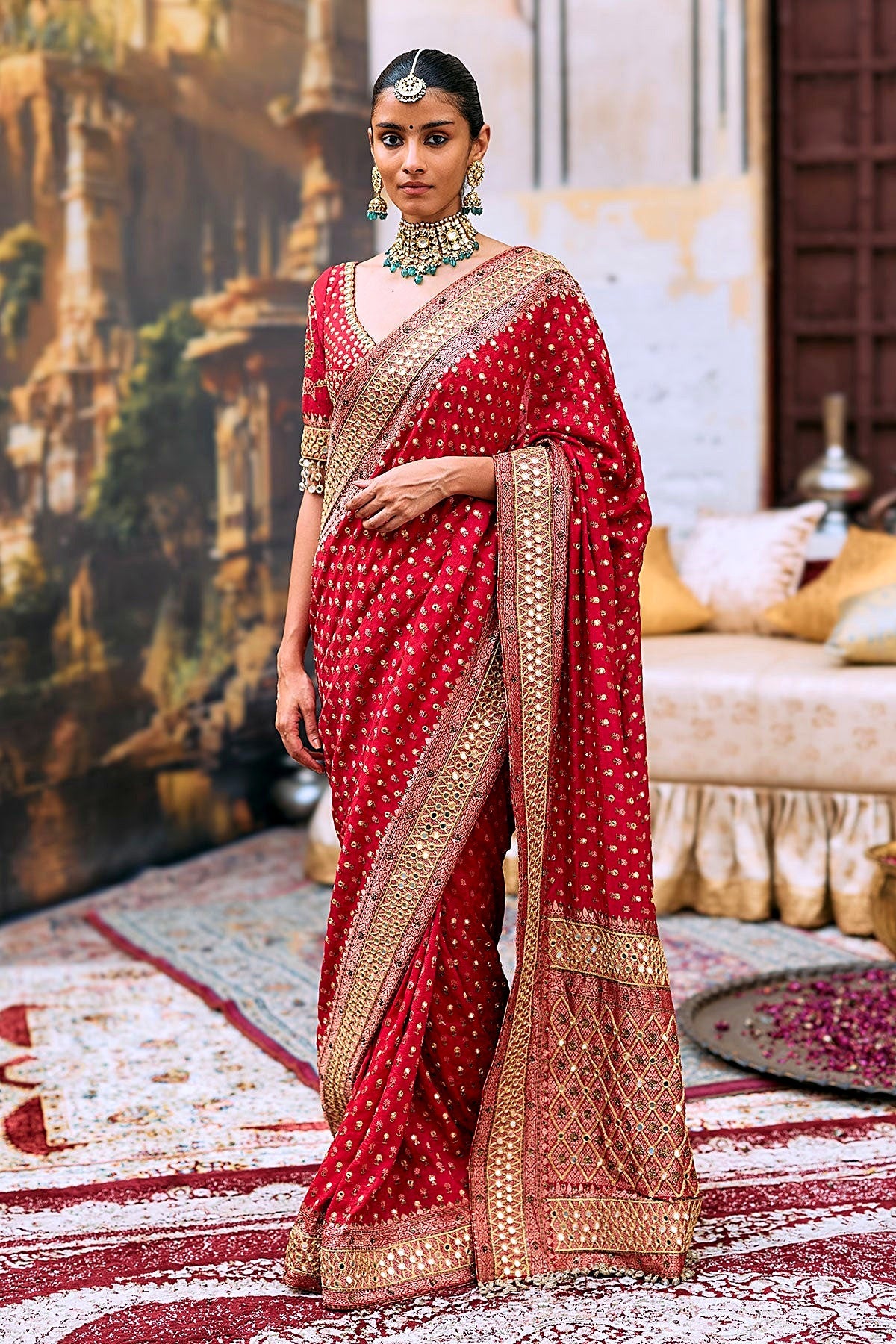 Kumkum Saree Set
