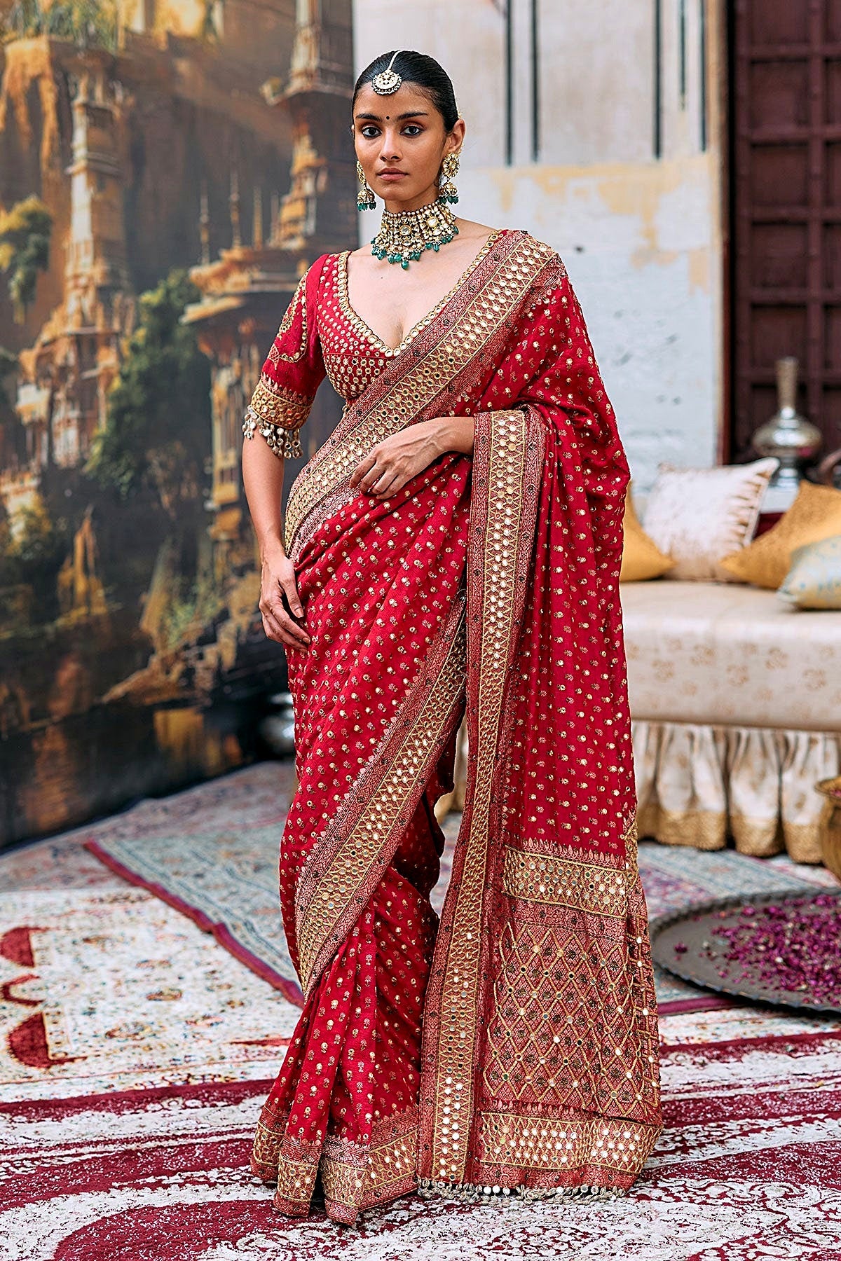 Kumkum Saree Set