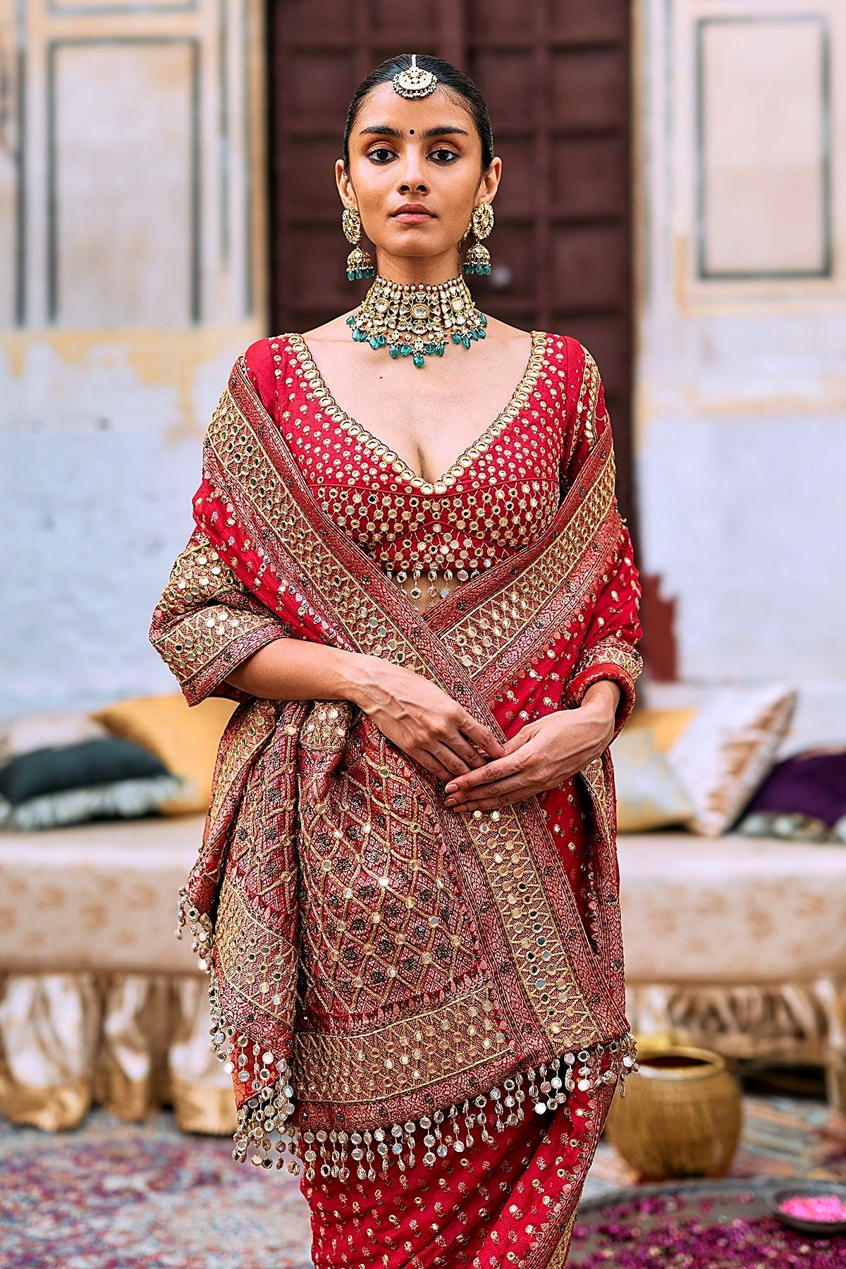 Kumkum Saree Set