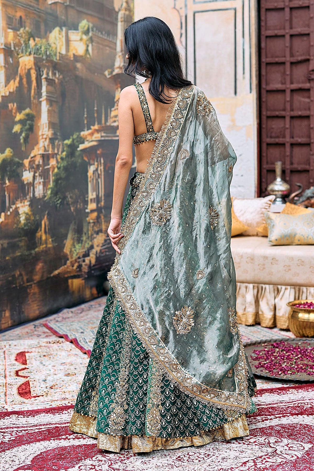 Vaidurya Lehenga Set-B