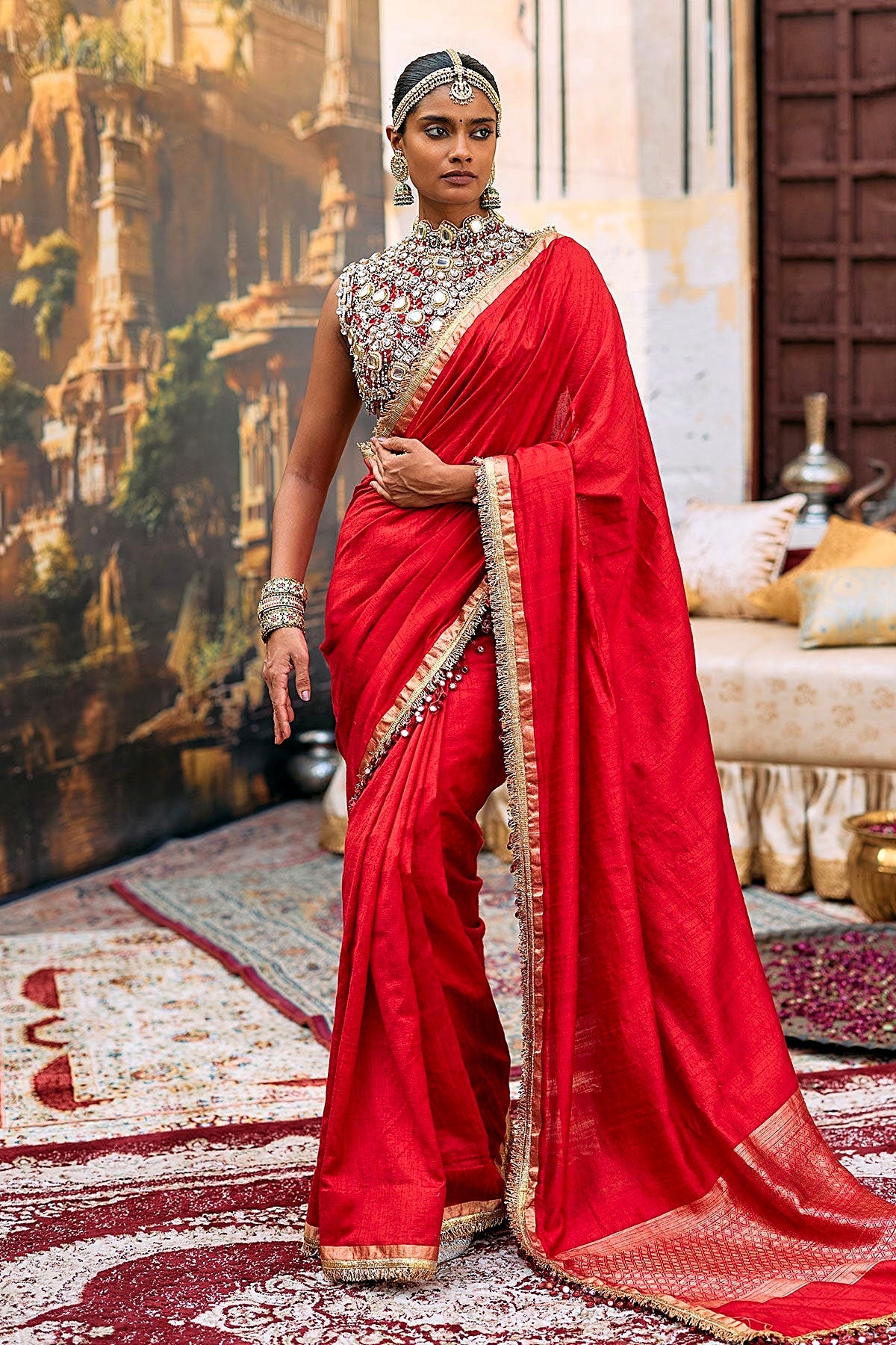Rajratna Saree Set