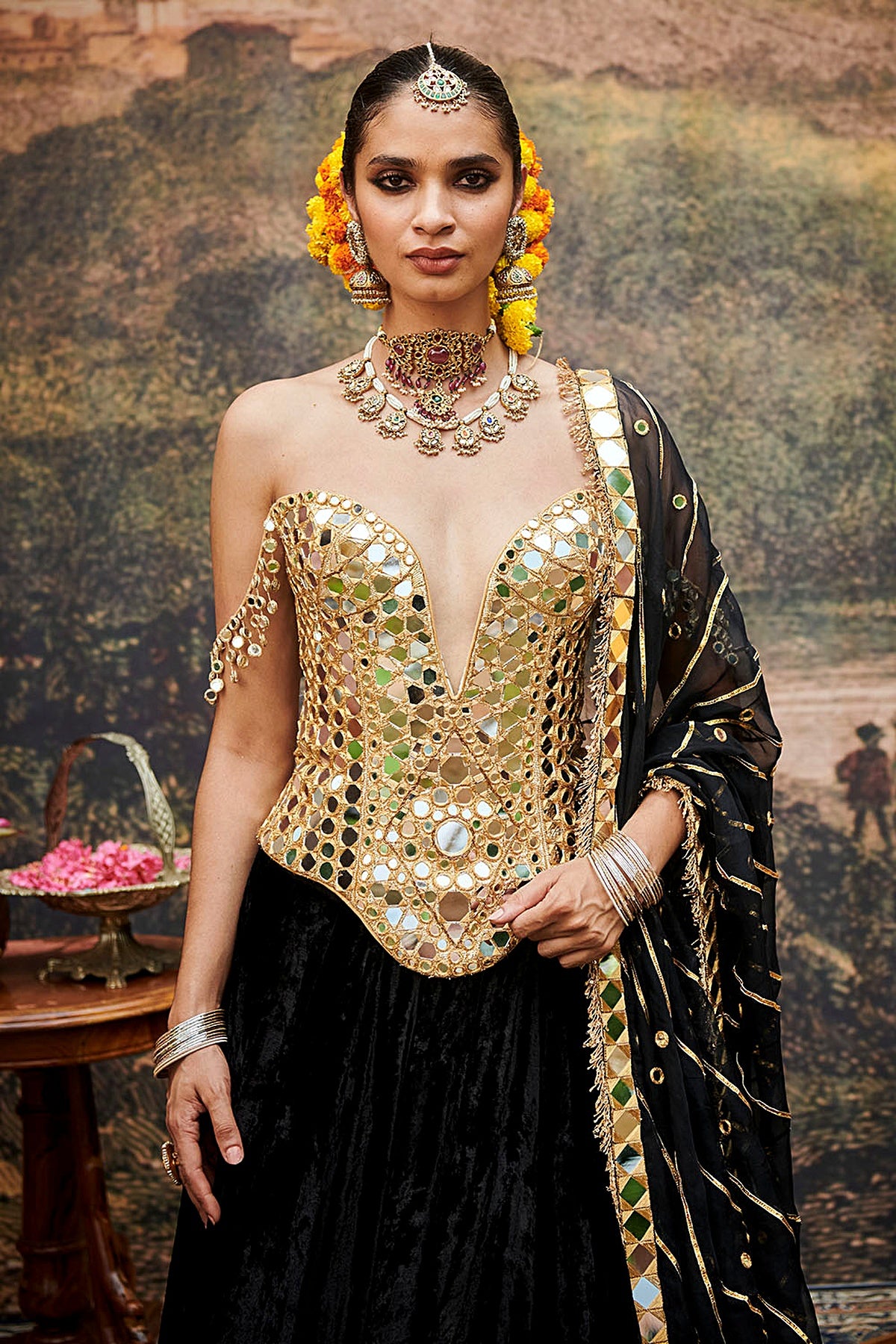 Surmayi Lehenga