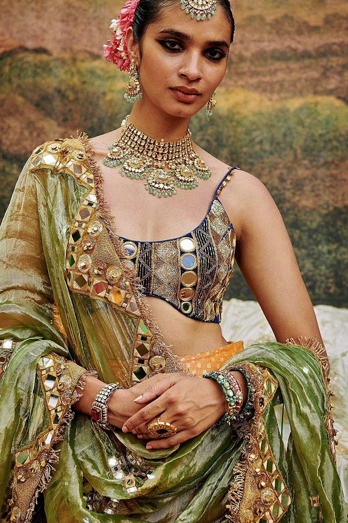 Ina Sheesh Lehenga