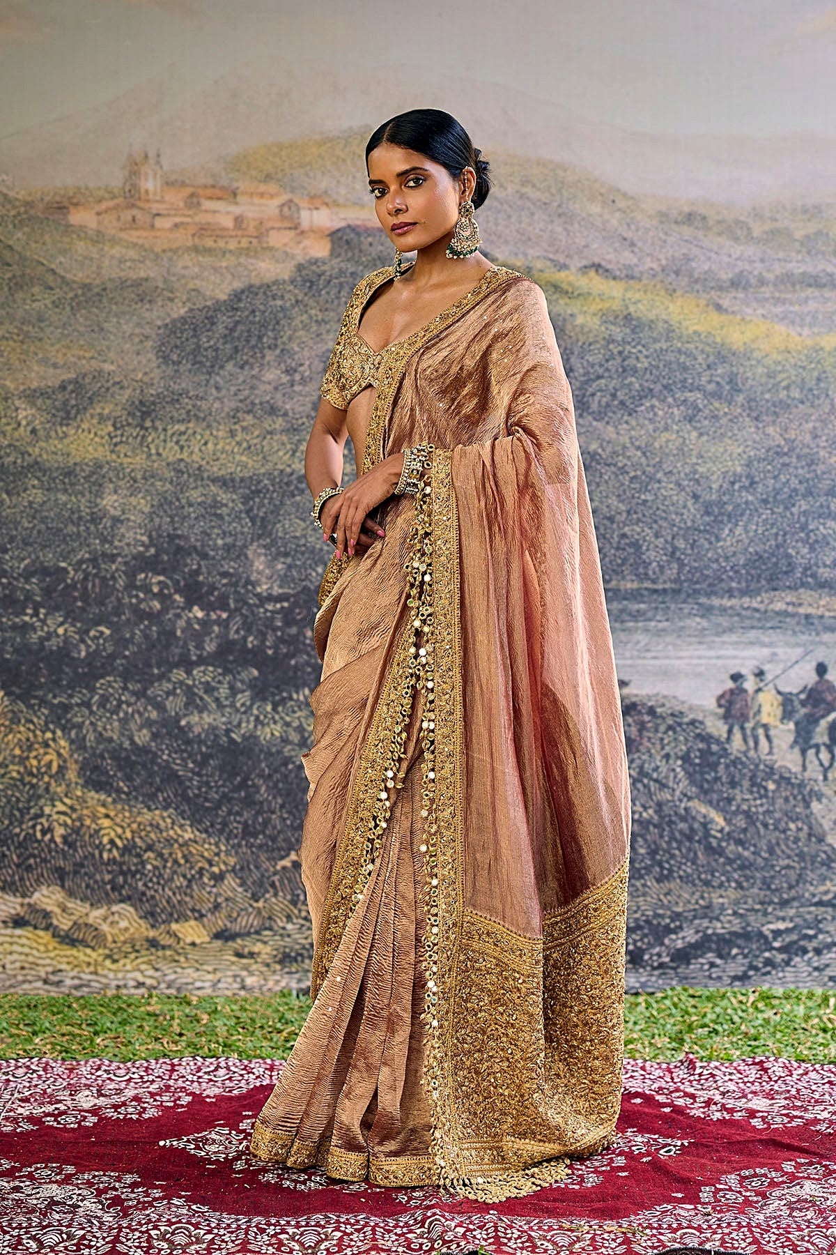 Trinaya Saree Set