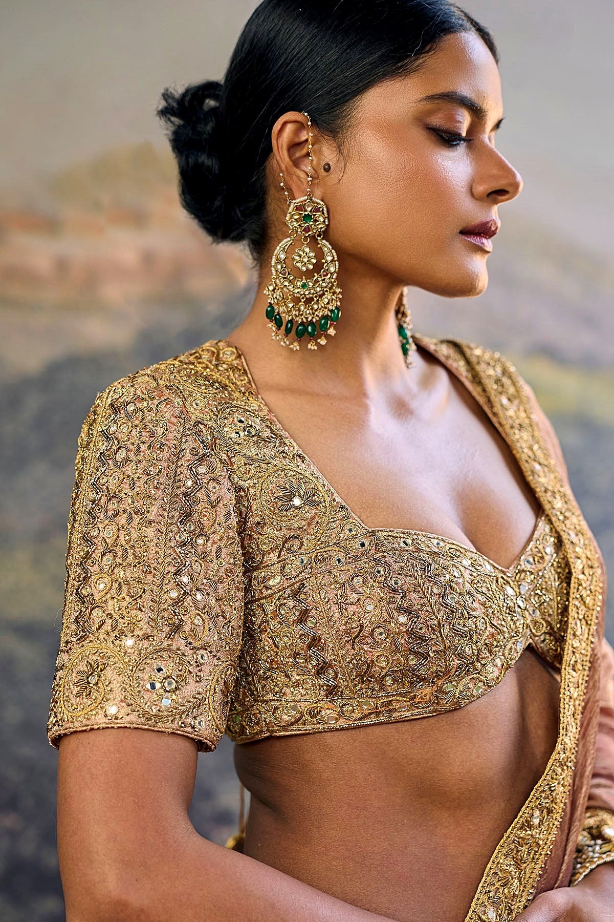 Trinaya Saree Set
