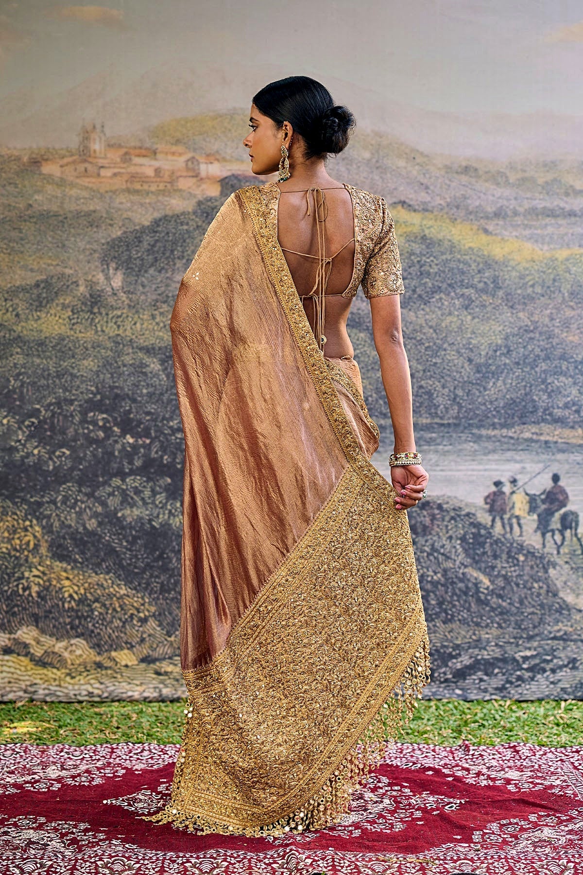 Trinaya Saree Set