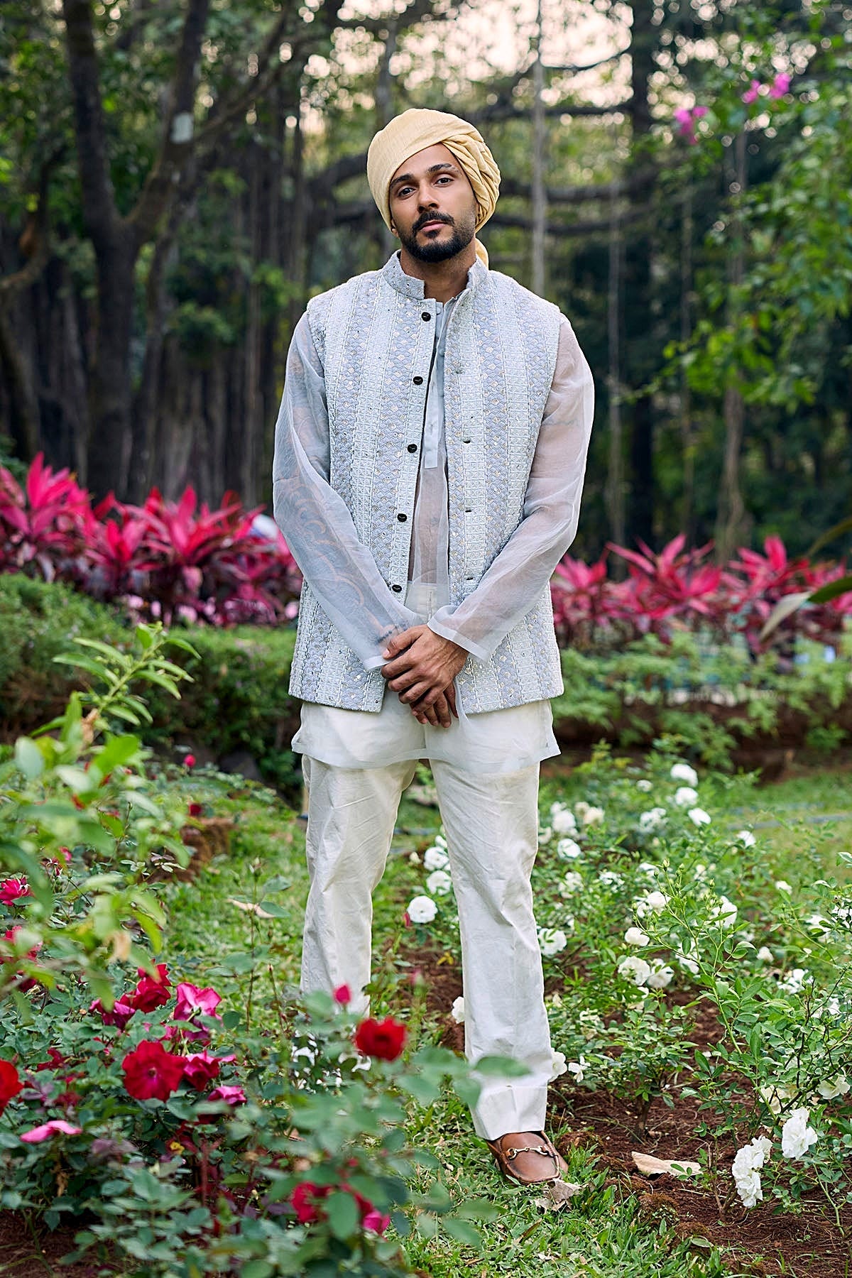 Zoravar Chikankari Bandi Set-B