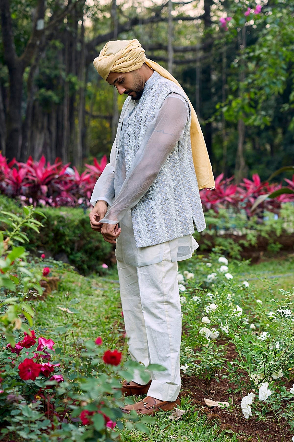 Zoravar Chikankari Bandi Set-B