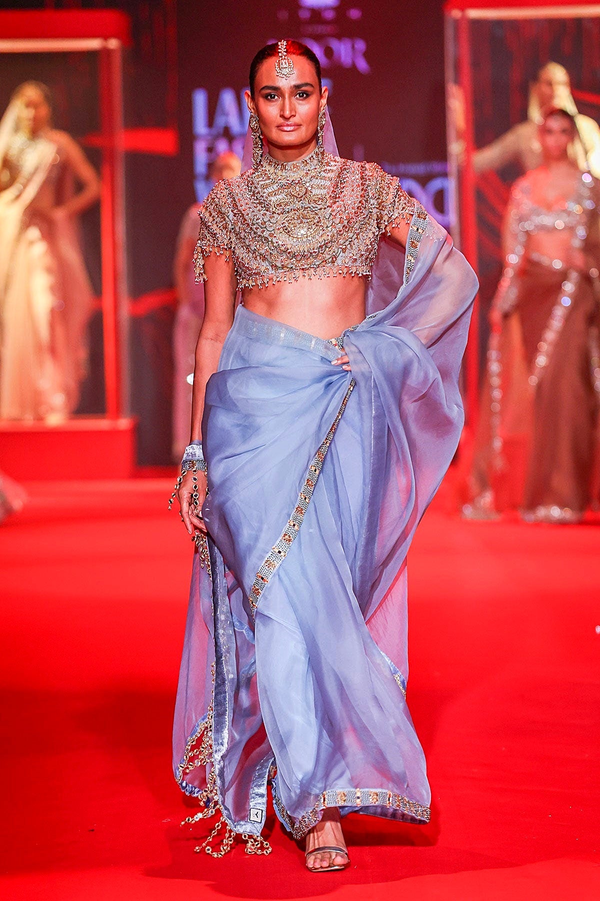 Neelambara Saree Set