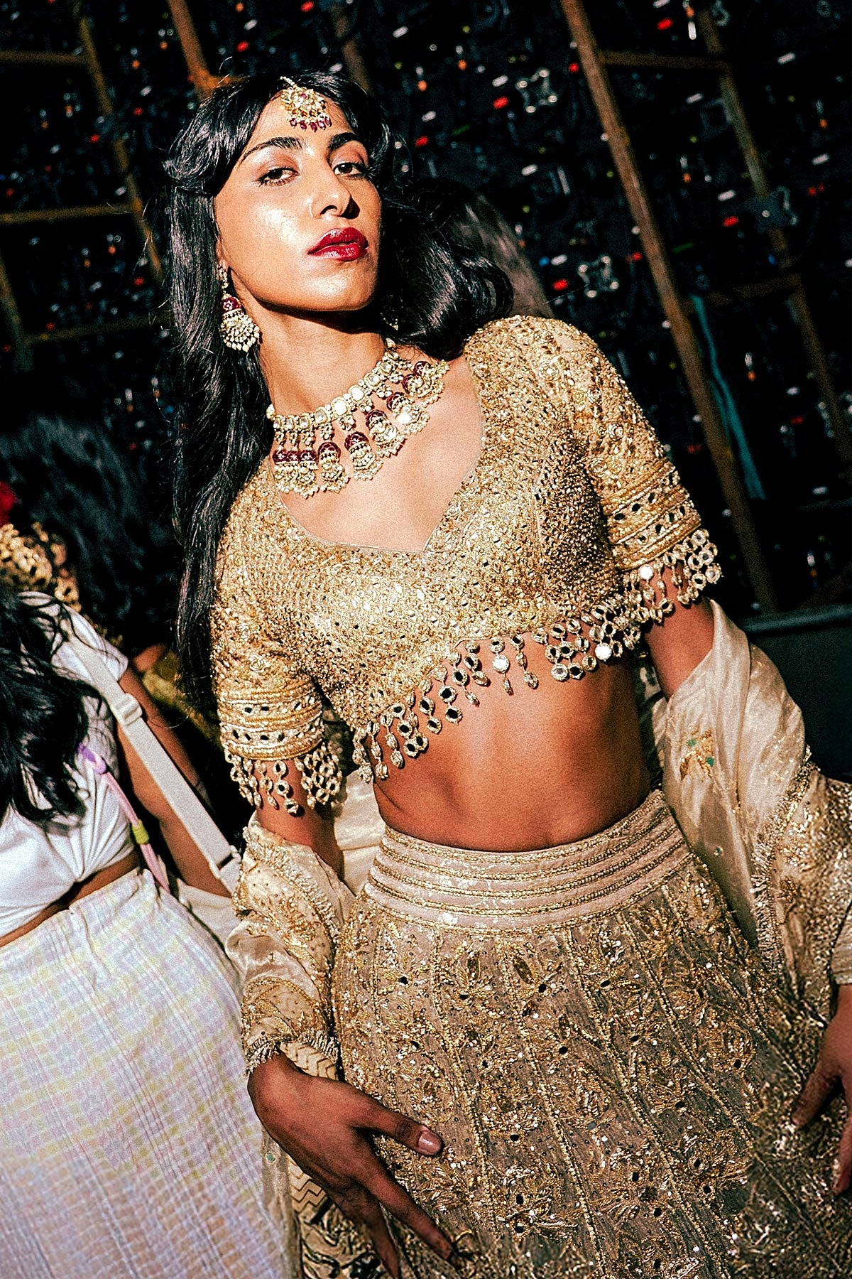 Mangalmurti lehenga
