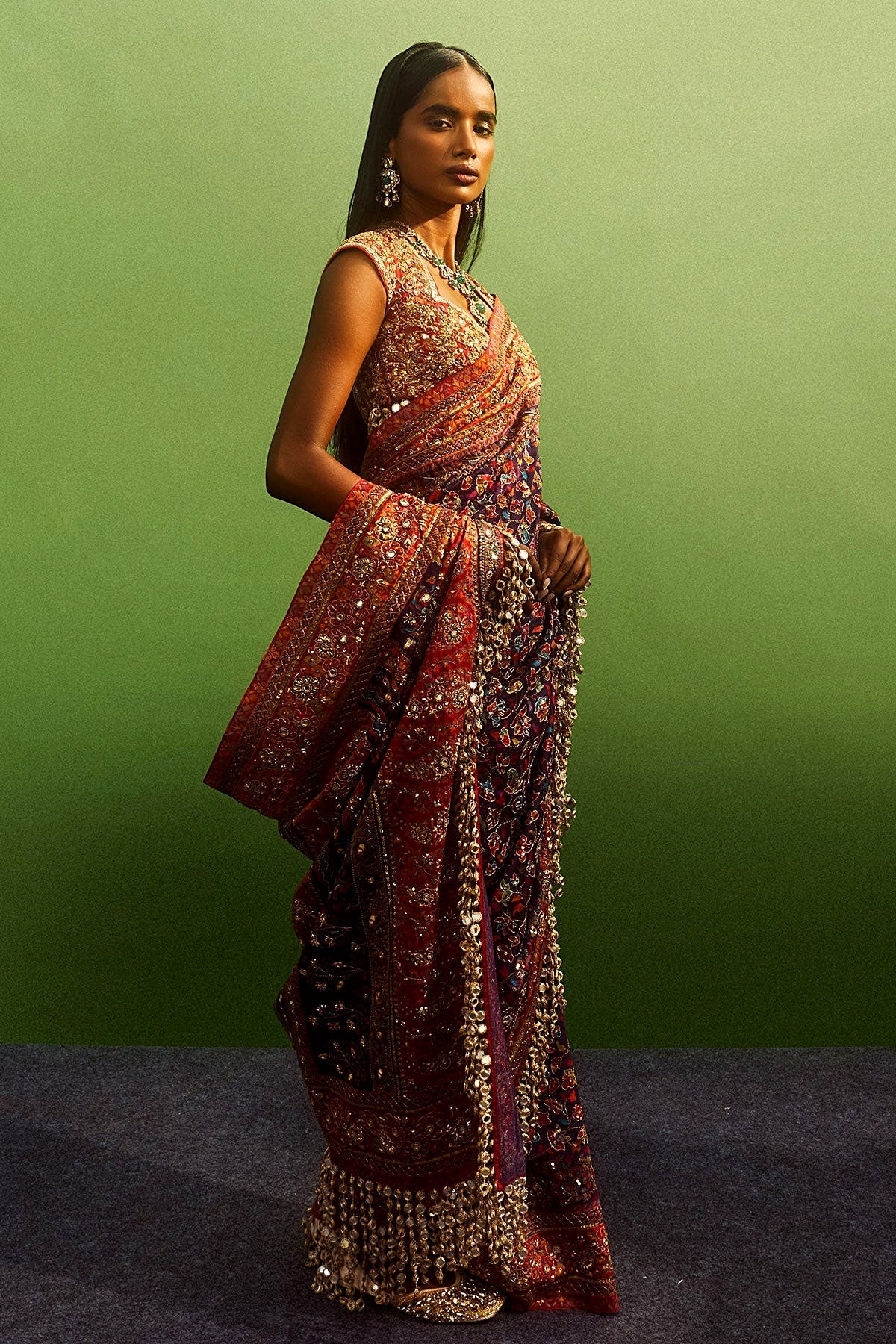 Indrani Saree Set