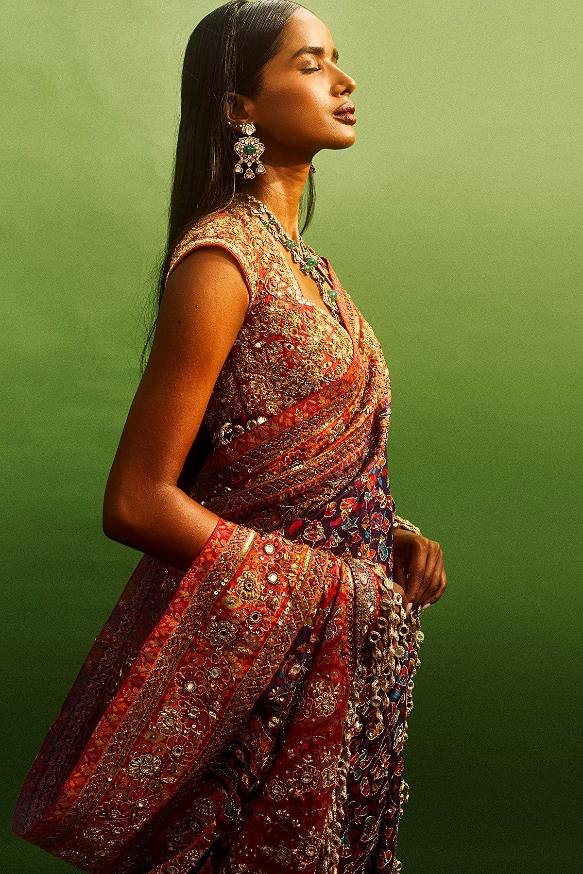 Indrani Saree Set