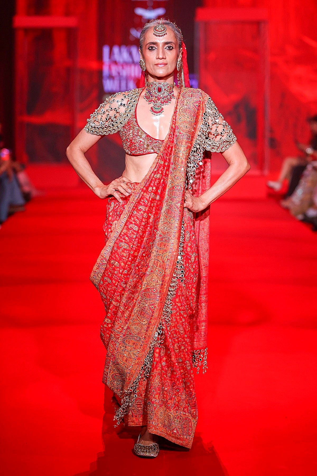 Agni Jamawaar Saree Set
