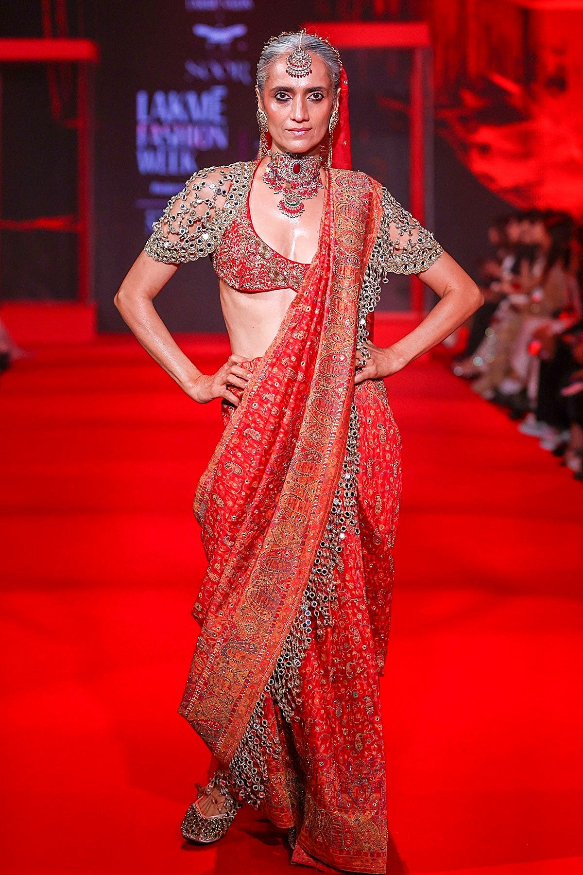Agni Jamawaar Saree Set